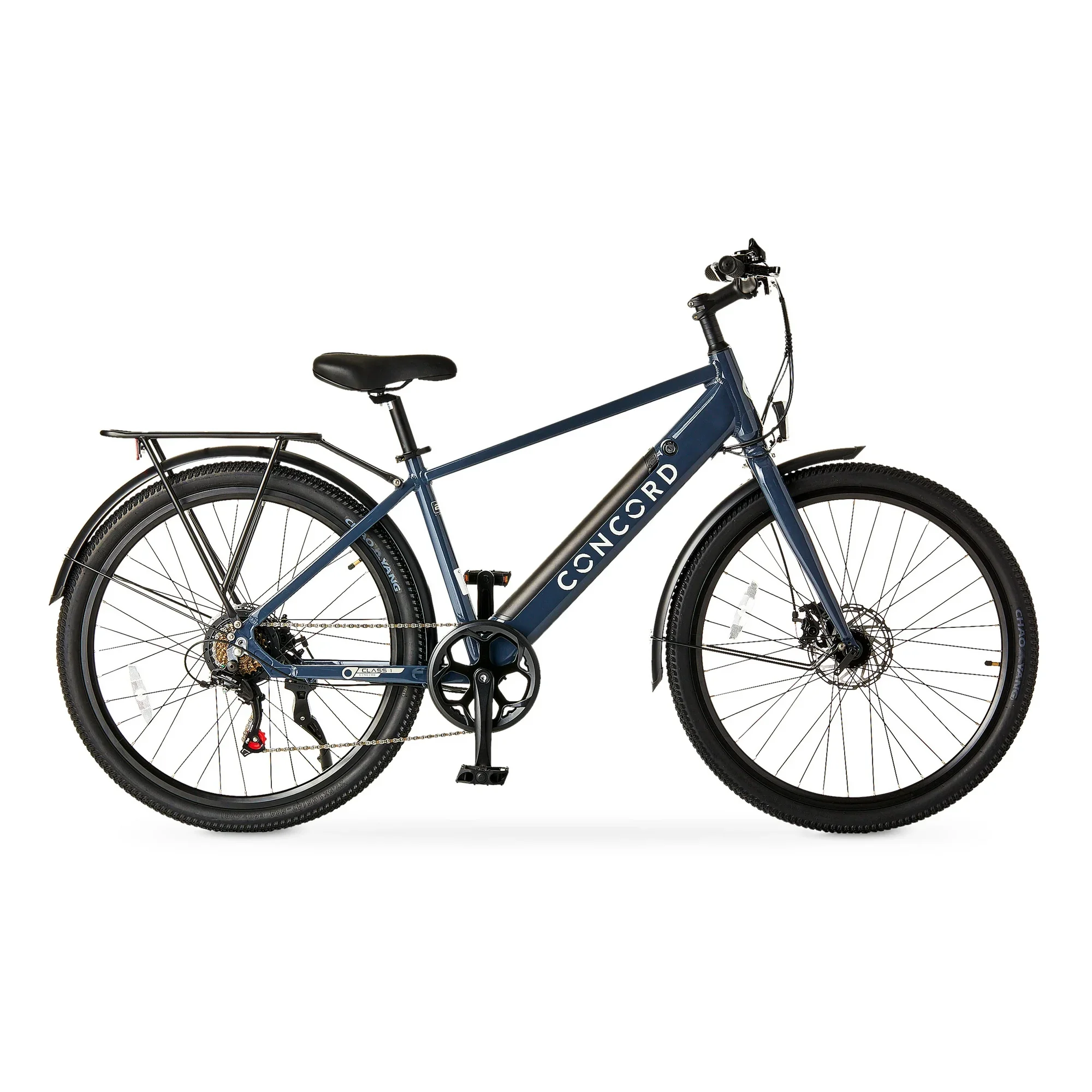 Concord 27.5" Step-Over Electric Commuter Bike, 36V, Gray, Fits Riders 5'1" - 6'1", Adult, Unisex