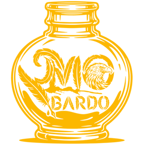 Stylized jar with the words 'Mo Beardo' inside