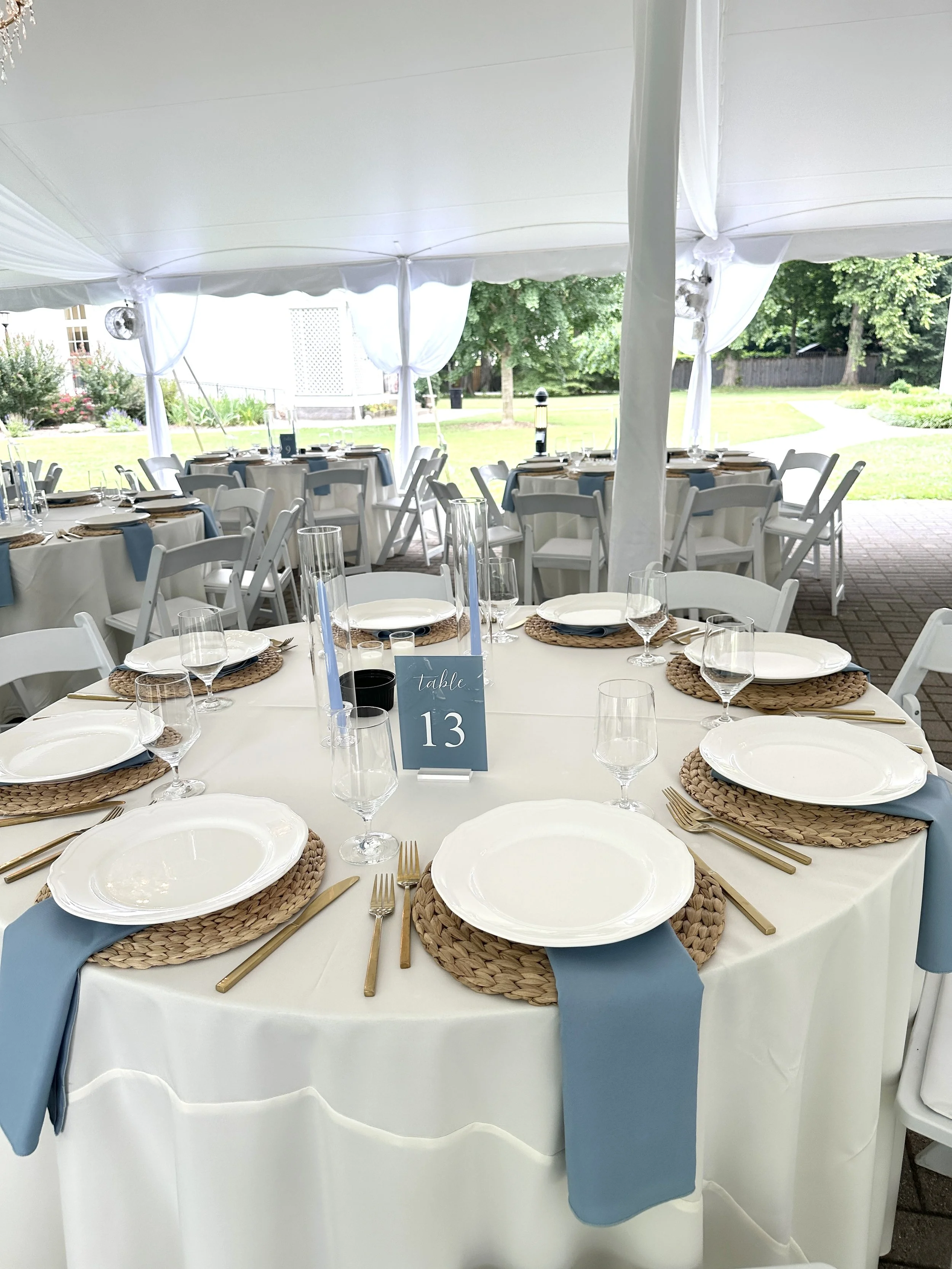 Acrylic Table Numbers