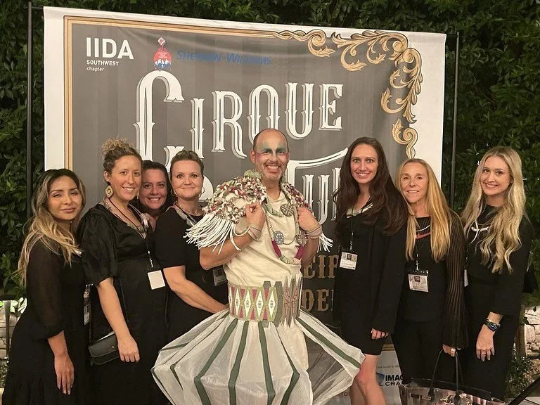 Had a blast attending and helping design for our model at the IIDA Cirque Fashion Show. Next year we&rsquo;ll win!