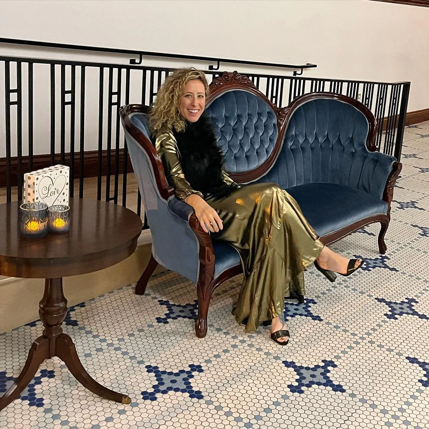 If there&rsquo;s period furniture, I have to sit in it