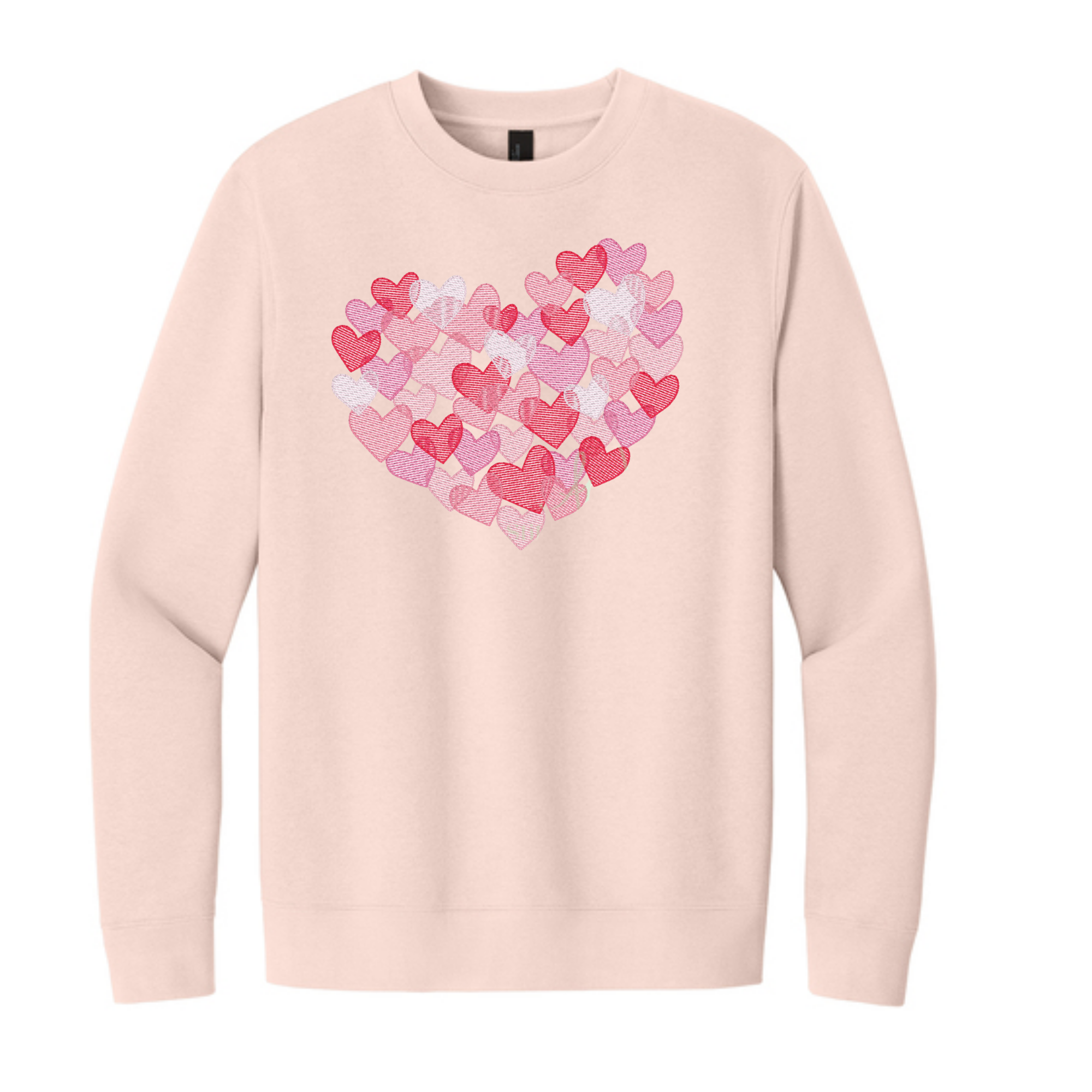 Kids Crewneck Embroidered hearts