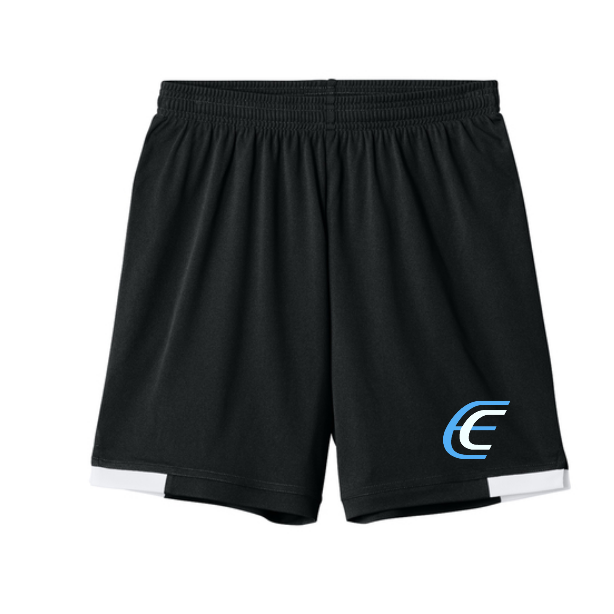 Sport Tek- Youth- Warm up shorts- Black