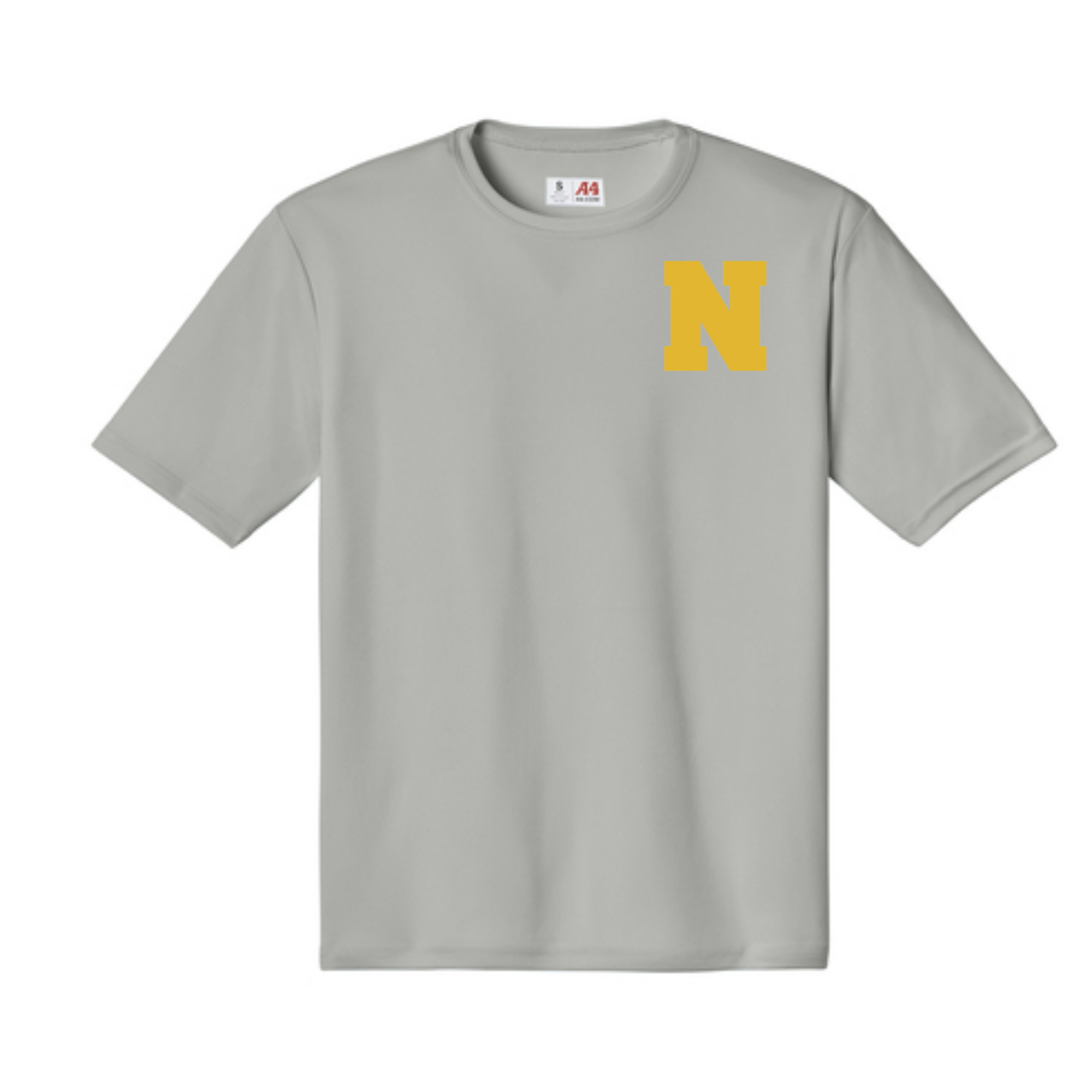 A4 Performance Dri fit T Shirt- Grey