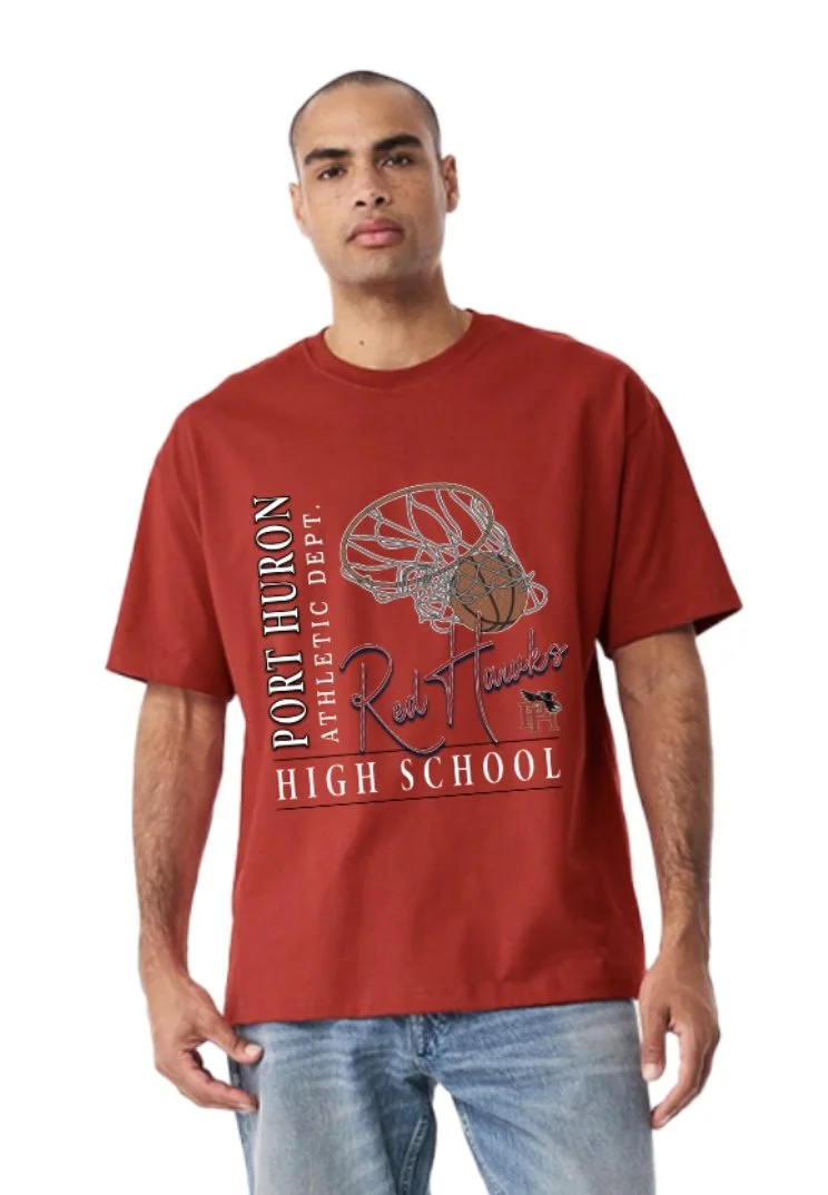 PHHS Basketball Heavyweight Tee