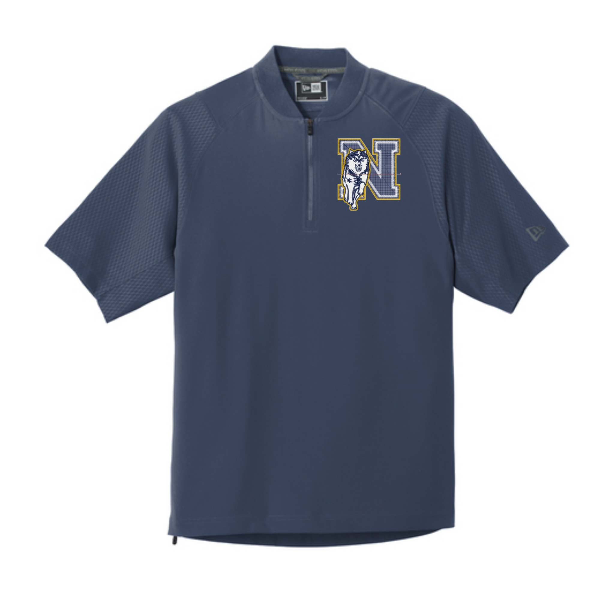 New Era 1/4 Performance Pullover - Husky Logo Embroidered