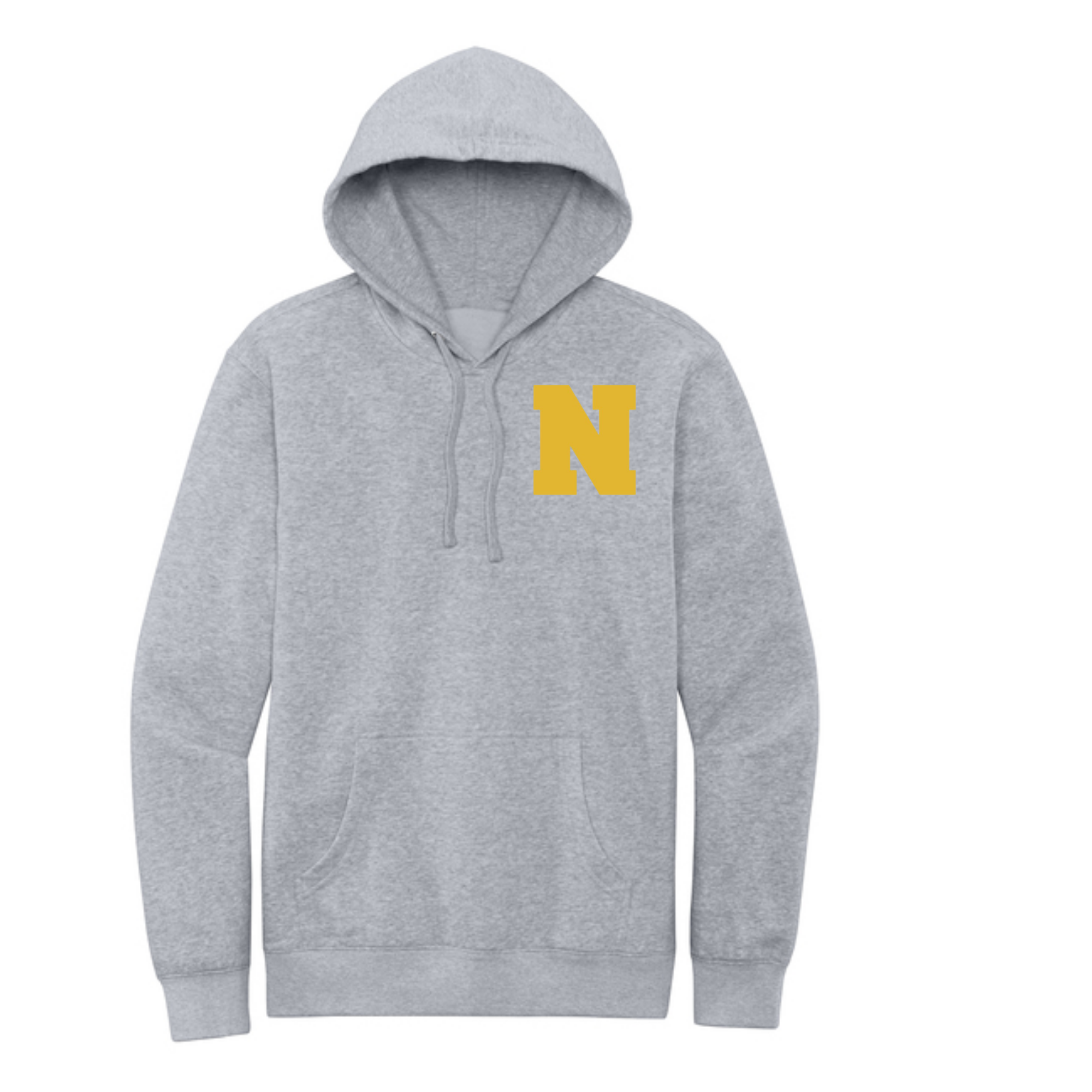 District Heather Grey Hooded fleece