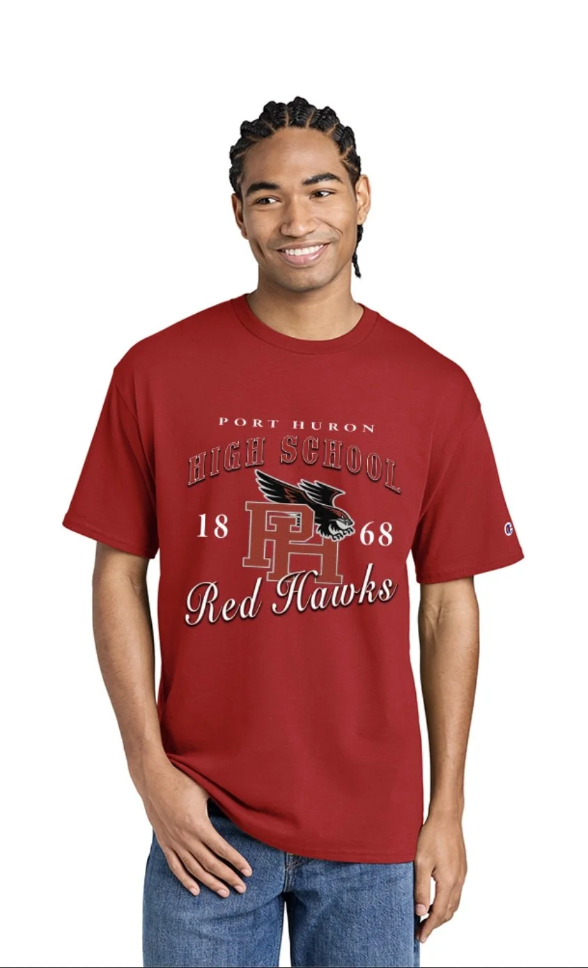 PHHS Champion Jersey School Tee