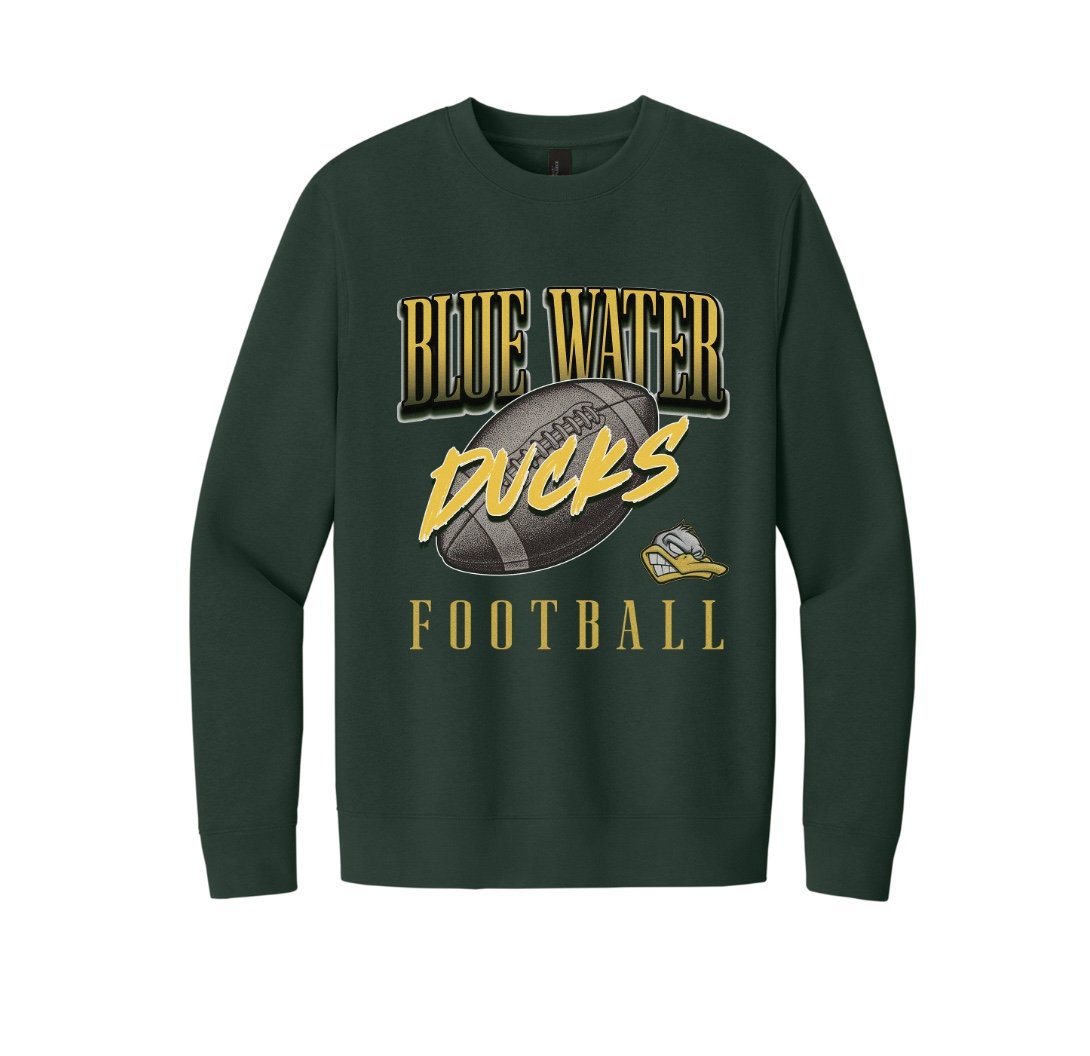 Blue Water Ducks Adult Crew - Design 1