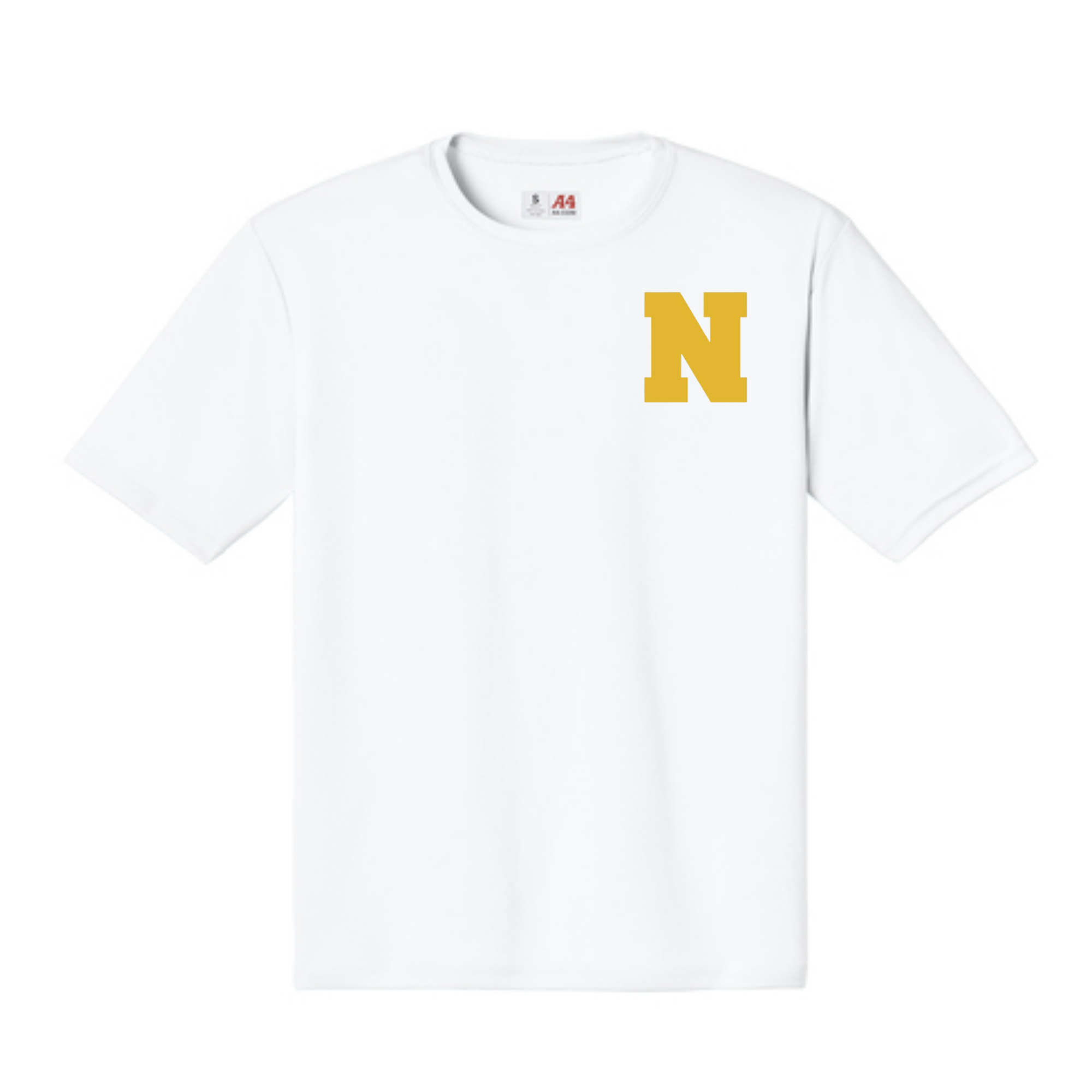 A4 Performance Dri Fit T Shirt- White