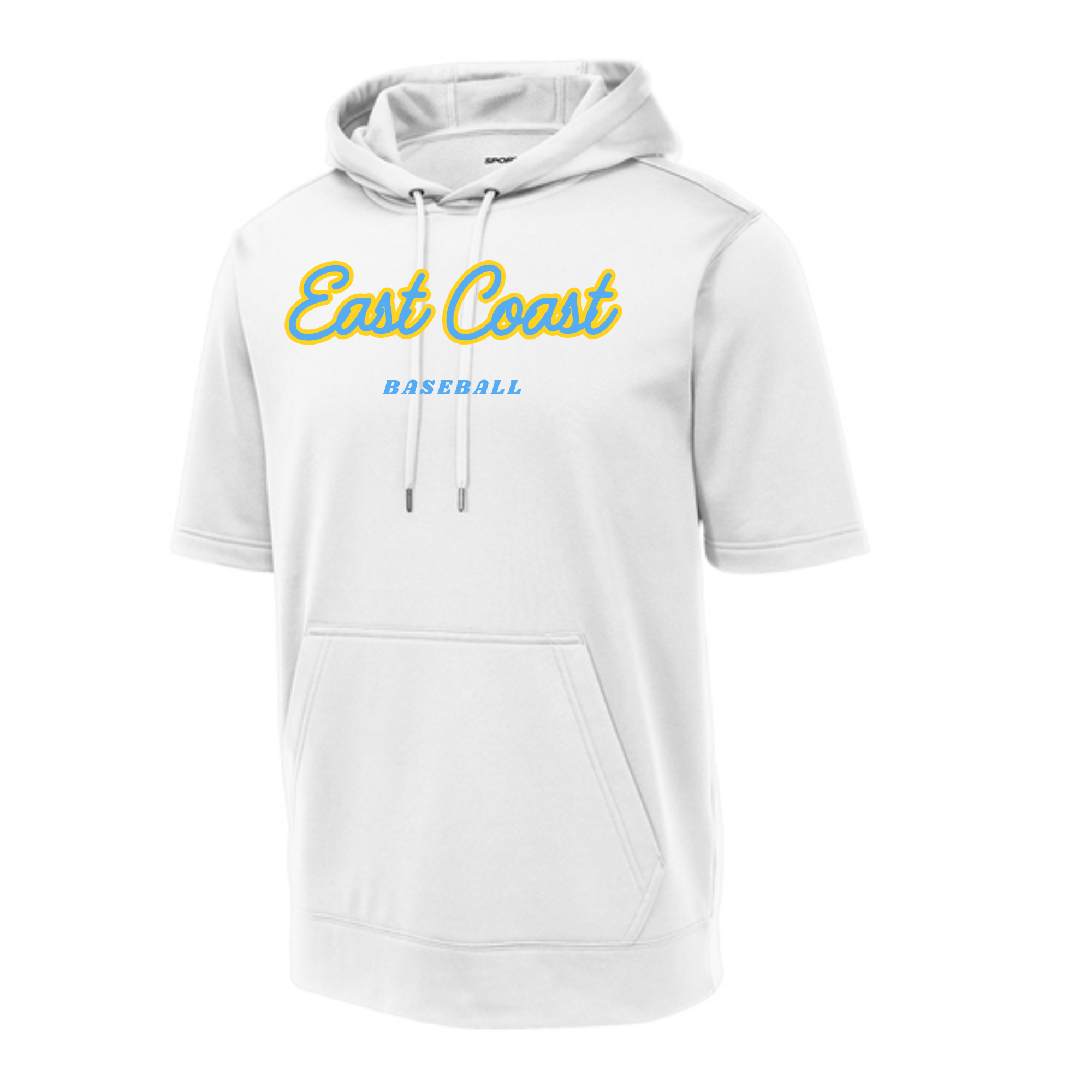 Sport Tek hooded Fleece Pullover Unisex- White