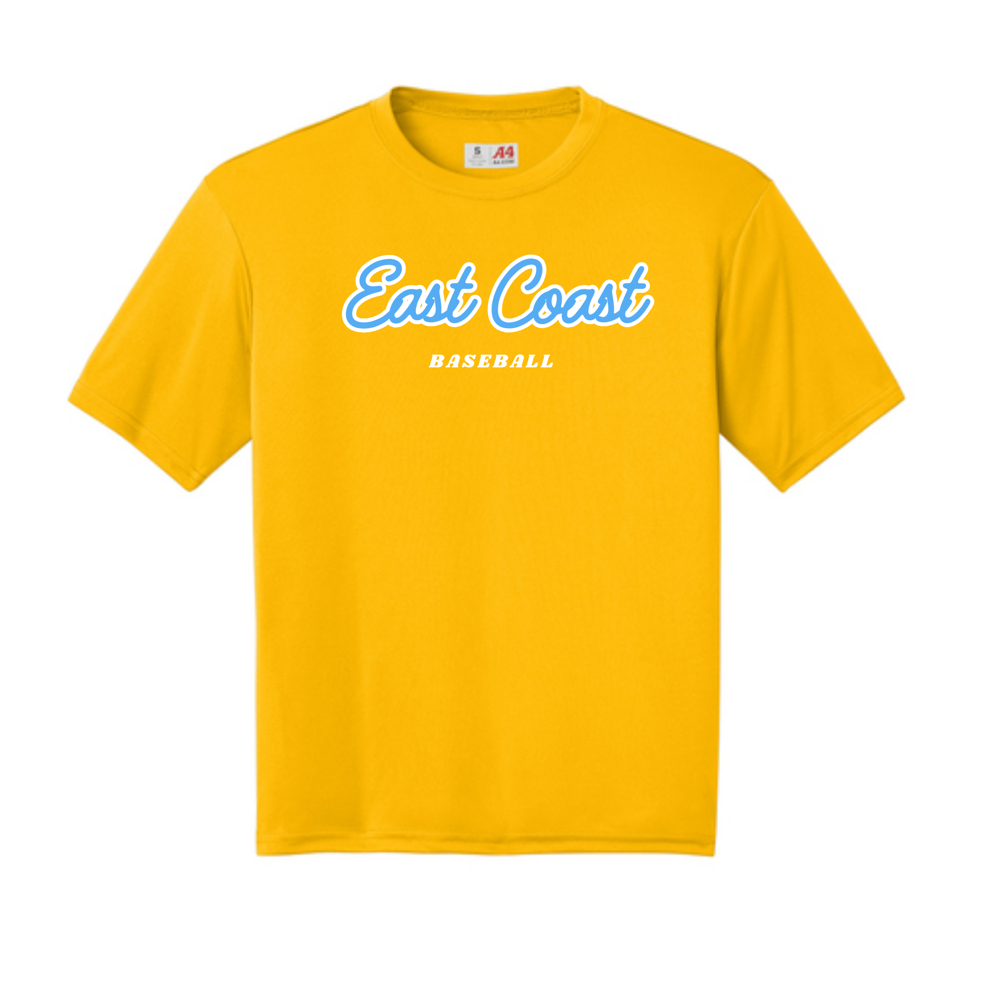 A4 Performance Dri fit Unisex- Yellow