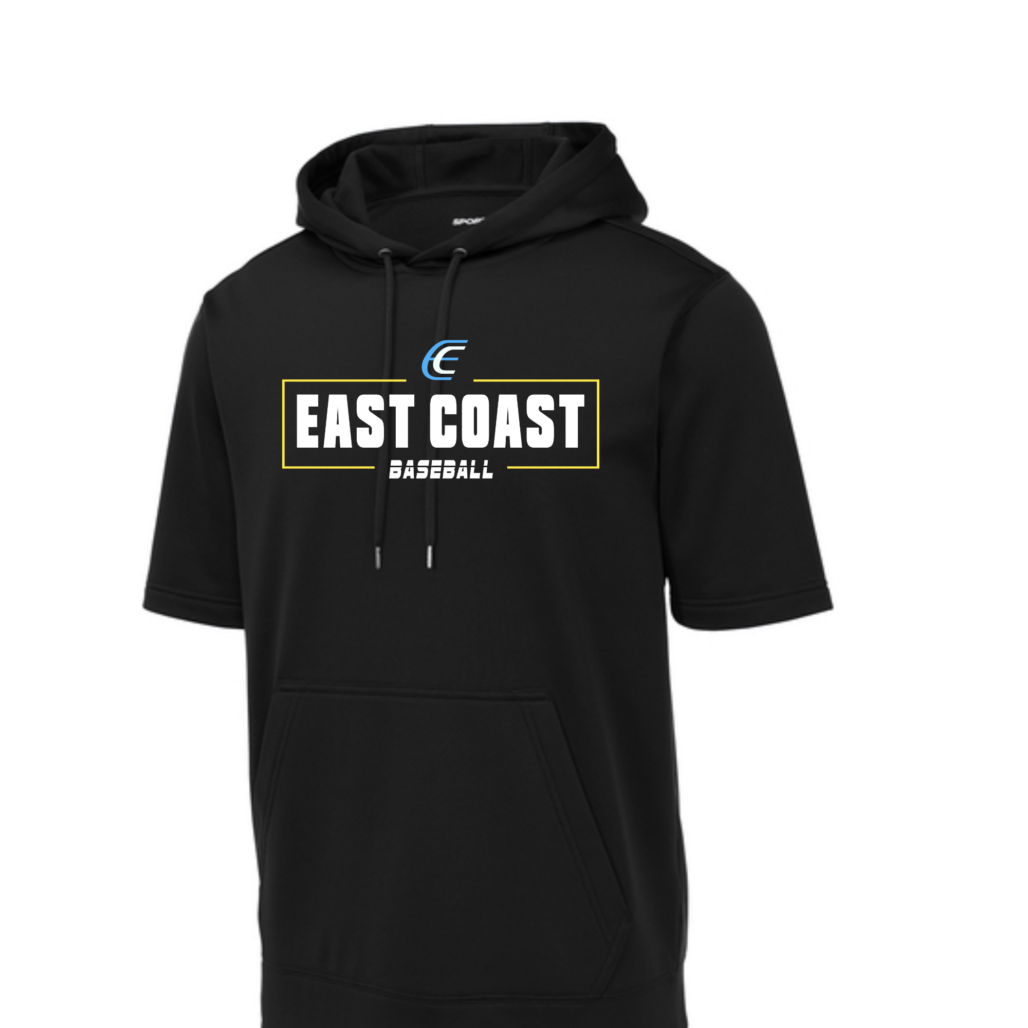 Sport Tek Hooded Fleece Pullover Unisex- Black