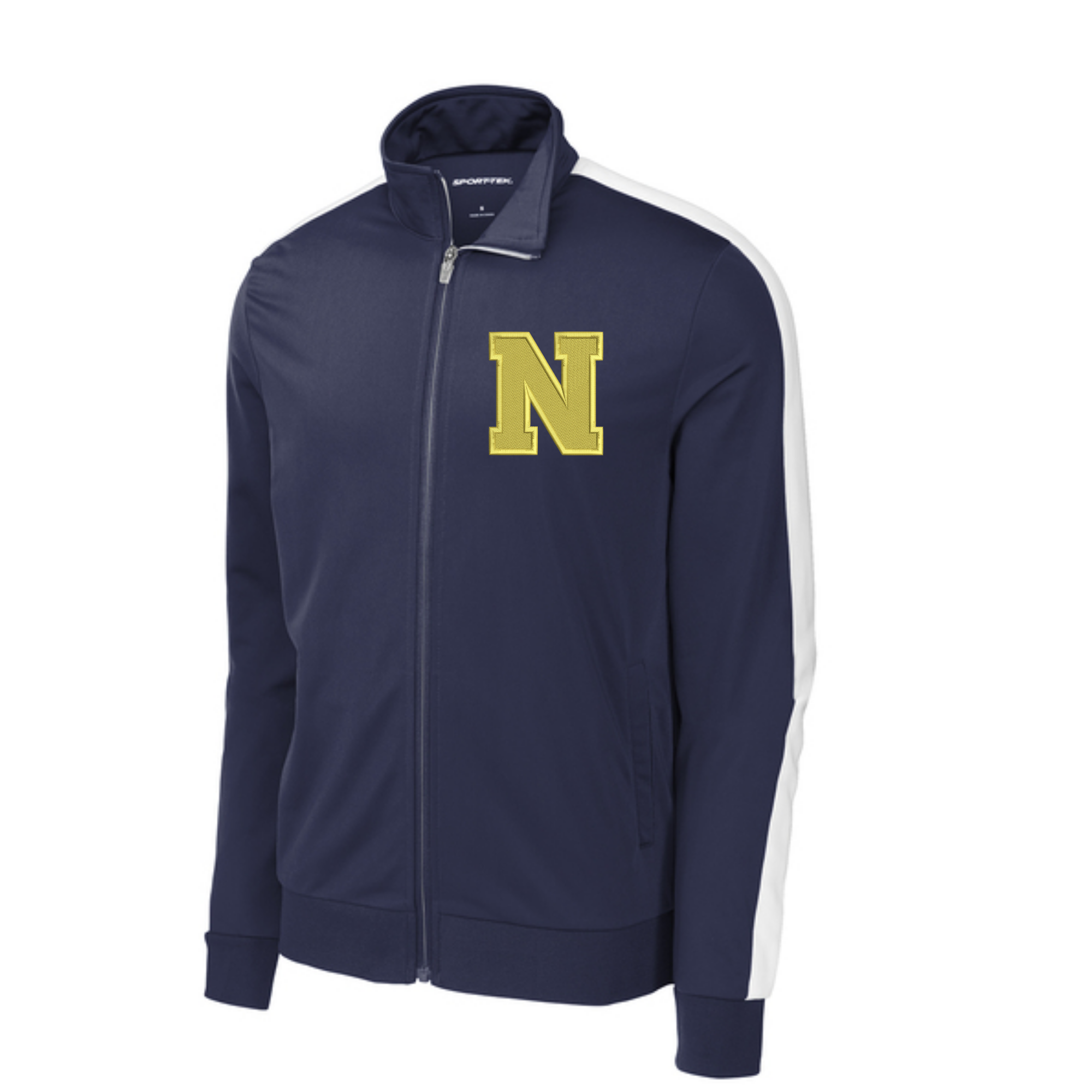 Sport Tek Warm up Track Jacket Embroidered
