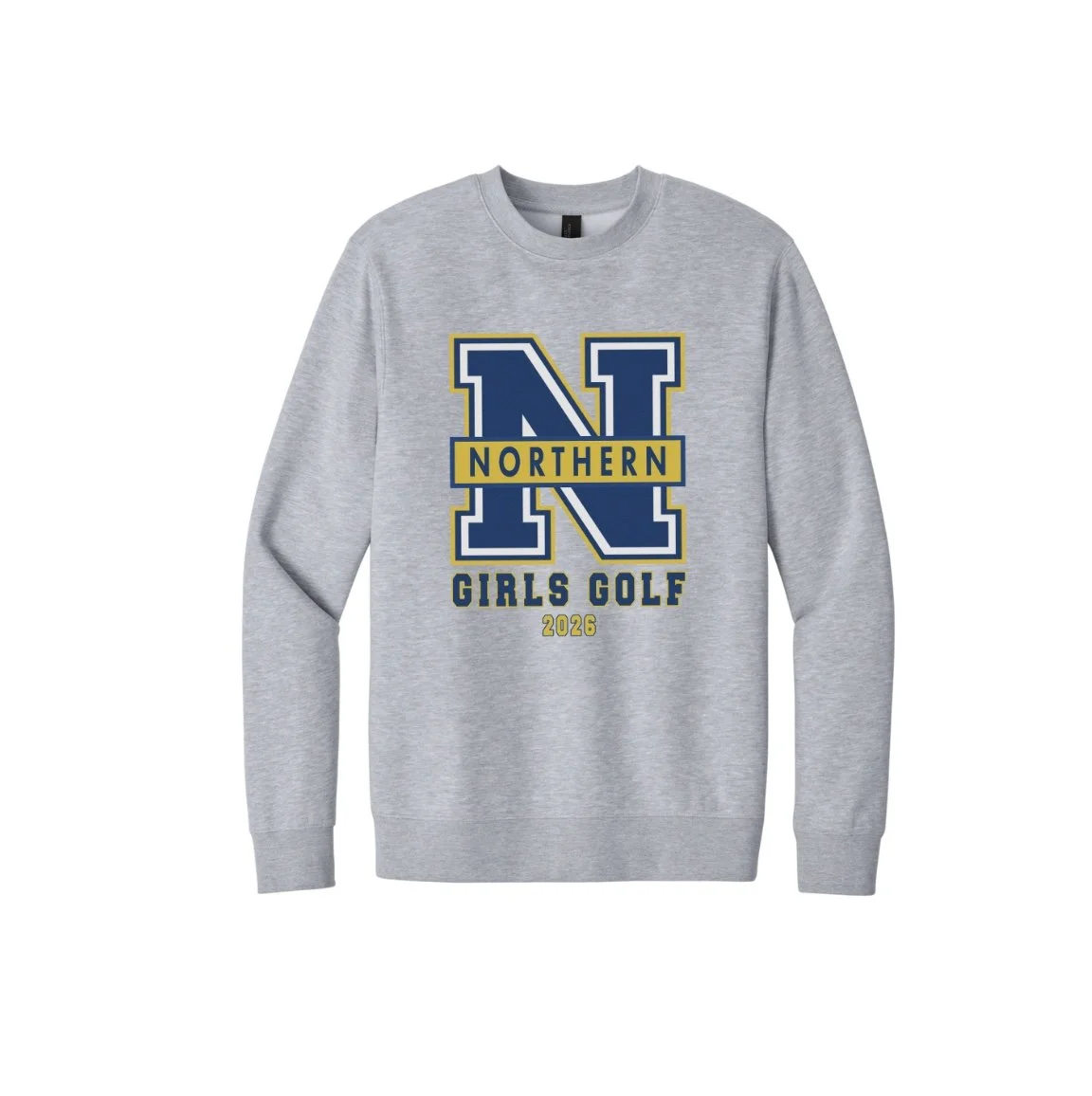 PHN Girls Golf Grey Vintage Crewneck