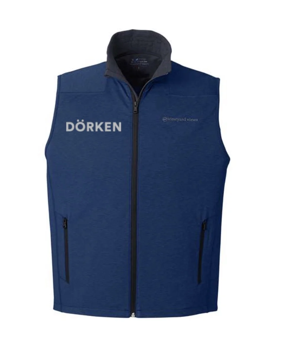 Vineyard Vines Men's On-The-Go Shep Vest - Embroidered w/Logo