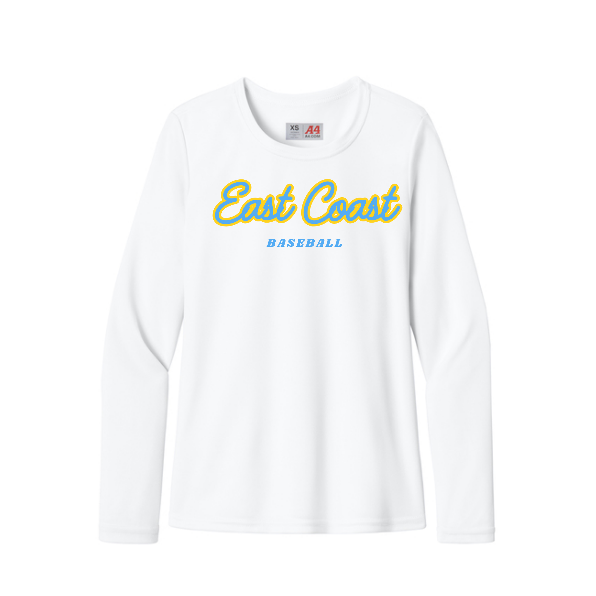 A4 Long sleeve Dri Fit Women's - White