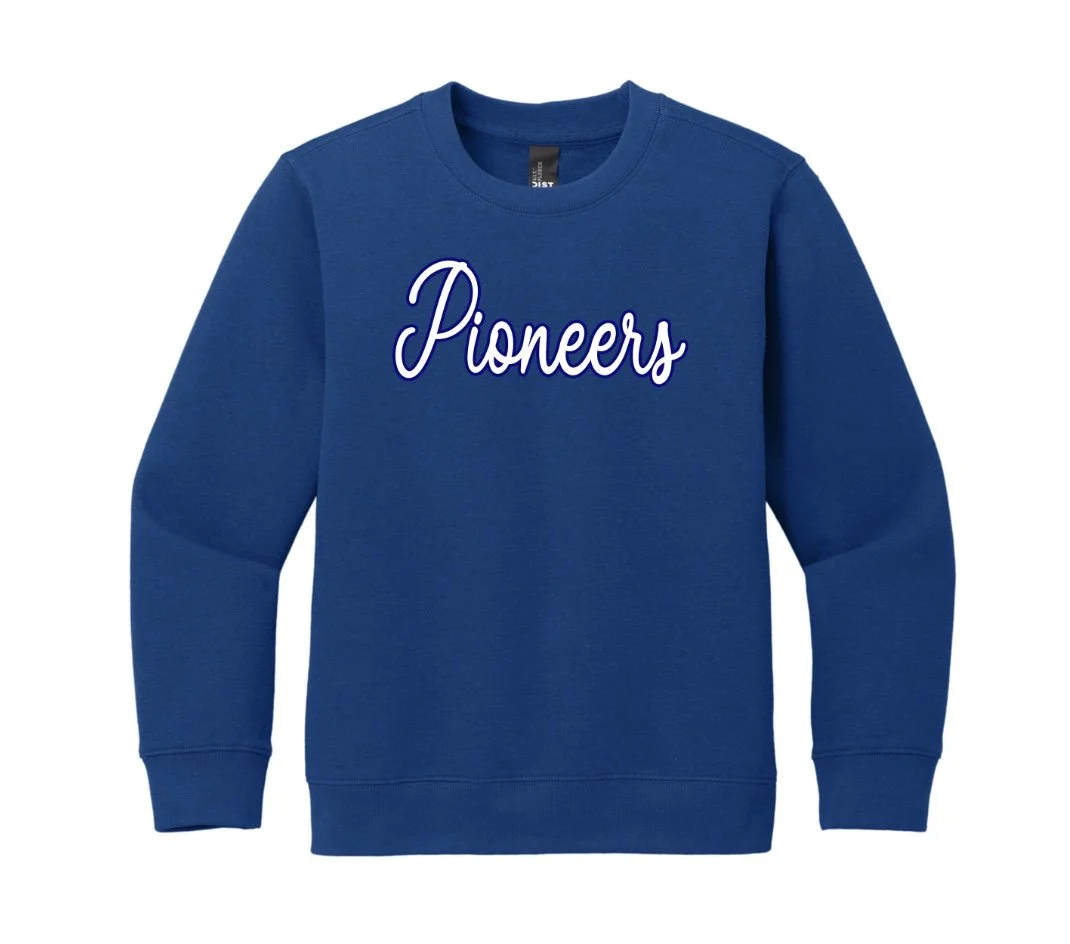 Youth Embroidered Cros-Lex Script Crew