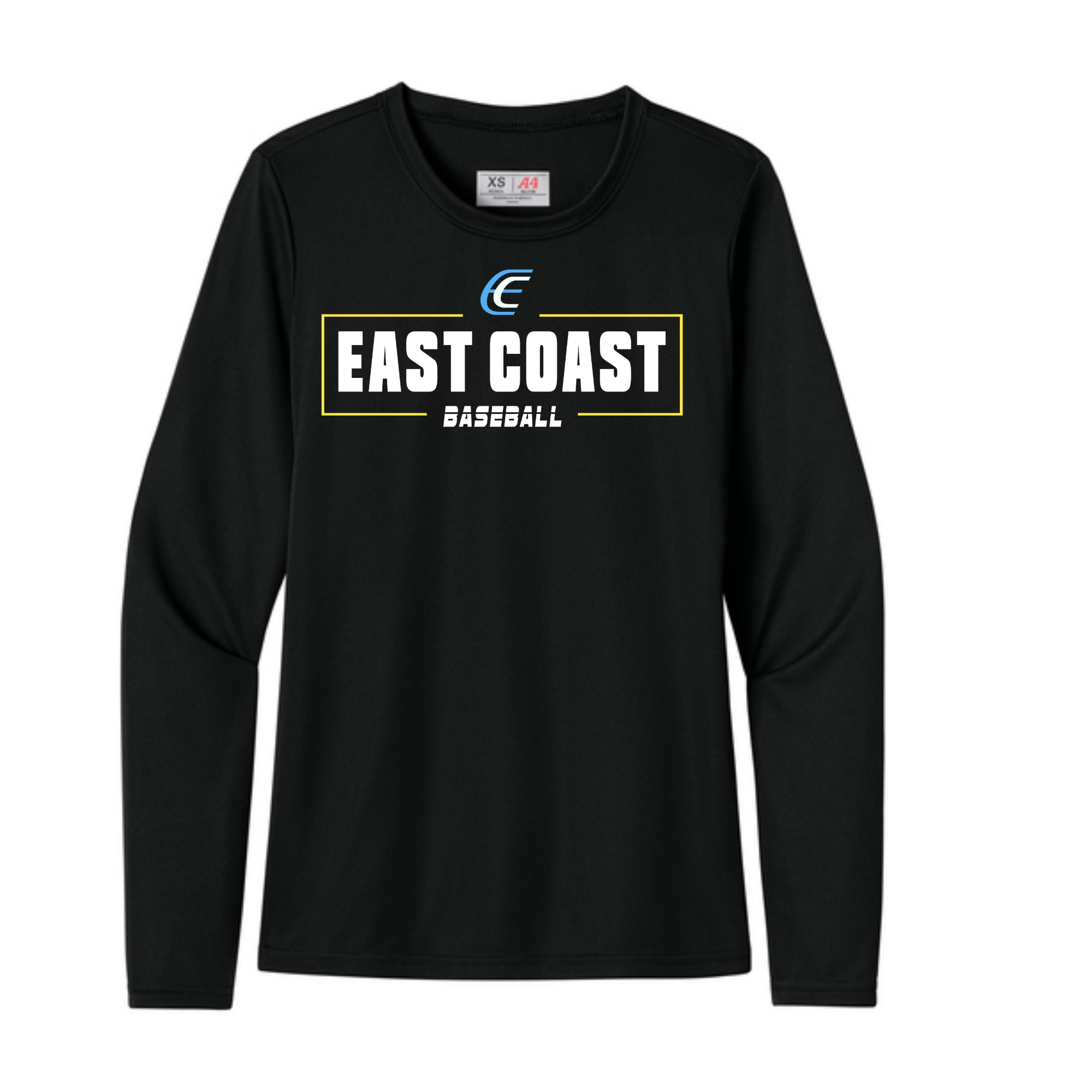 A4 Performance Dri Fit Long Sleeve -Womens- Black