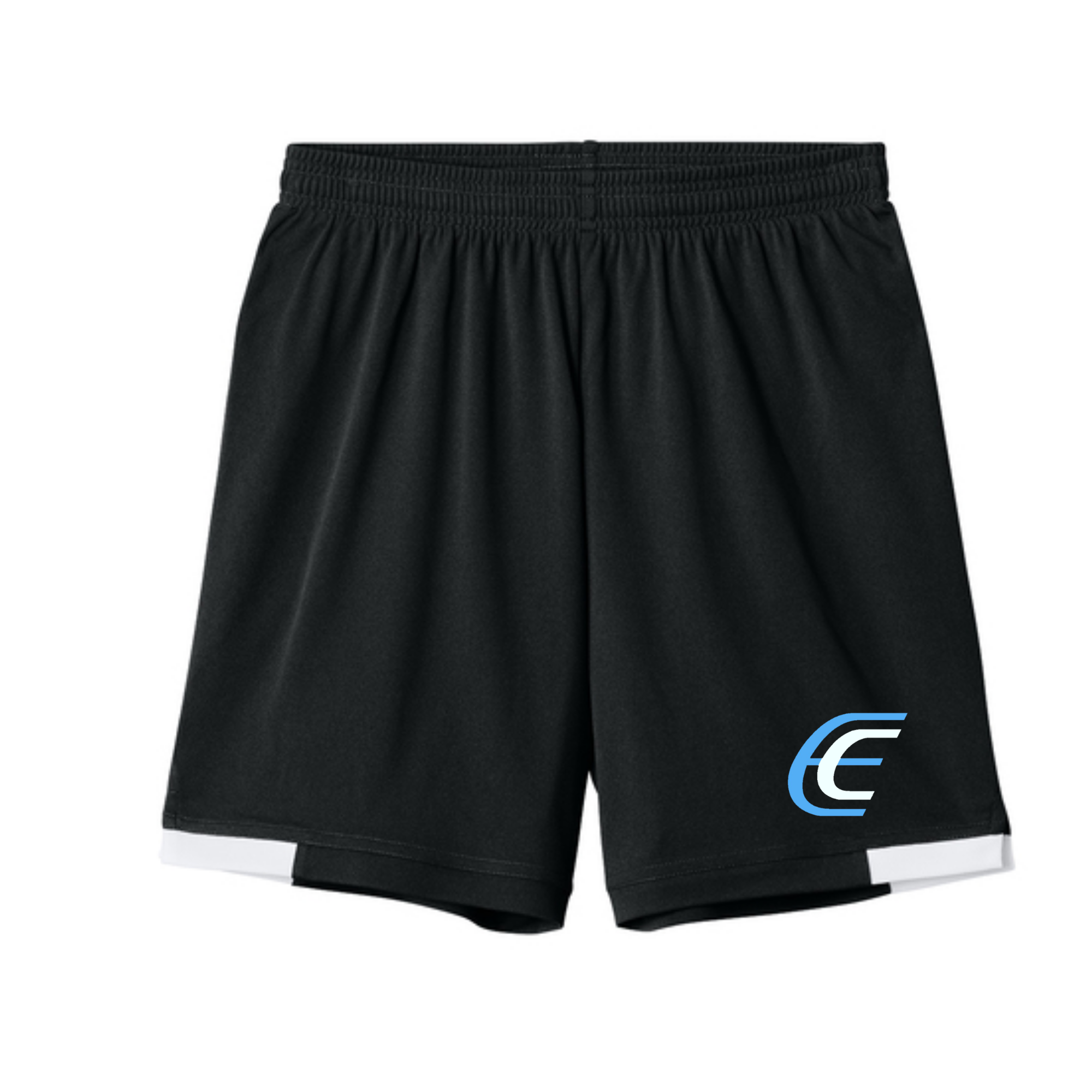 Sport Tek- Unisex- Warm up Shorts- Black
