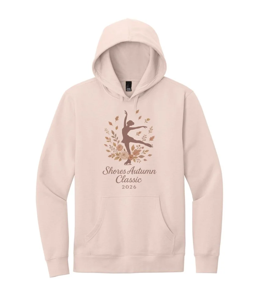 Pink Adult Shores Autumn Classic Hooide - Design 1
