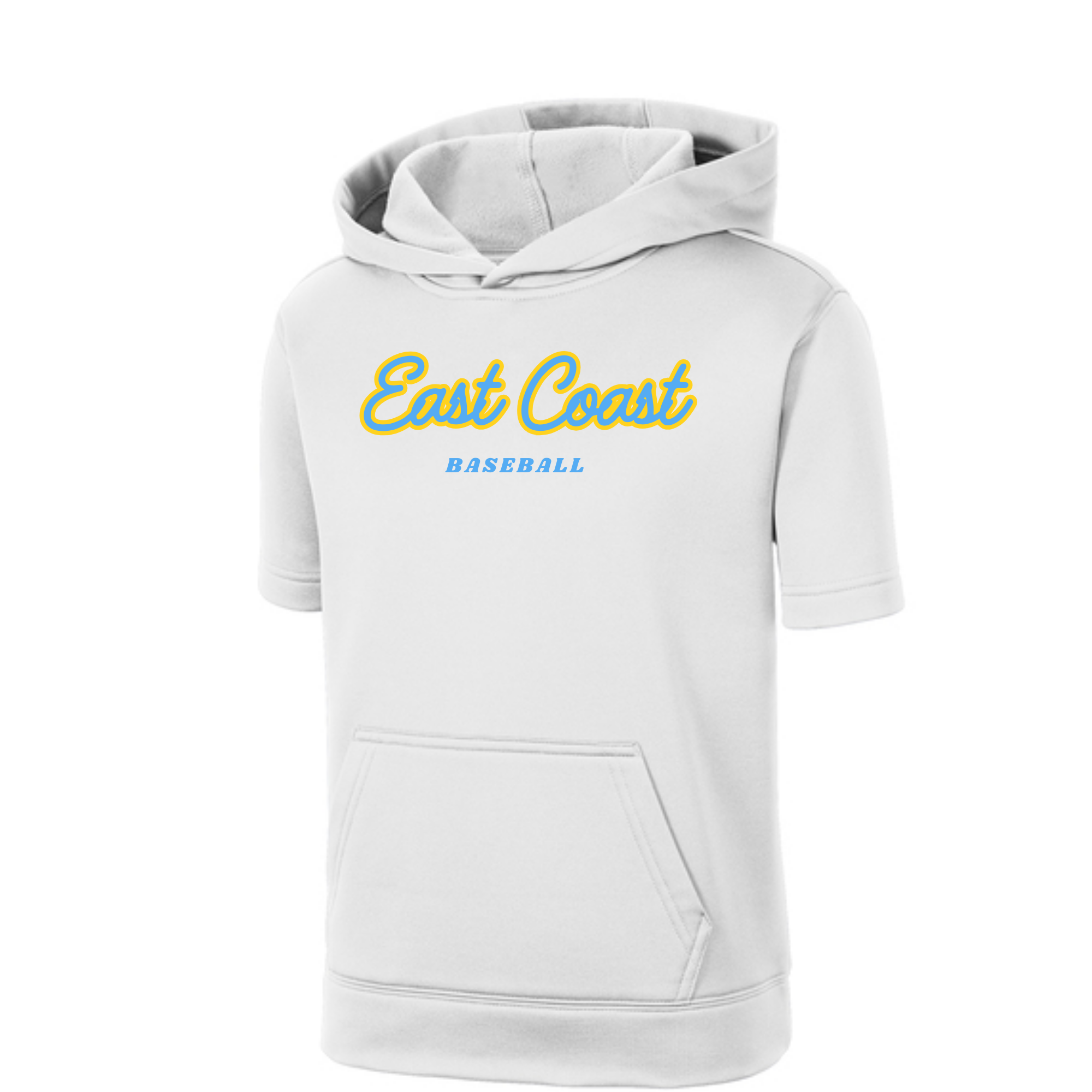 Sport Tek hooded fleece pullover- Youth- White