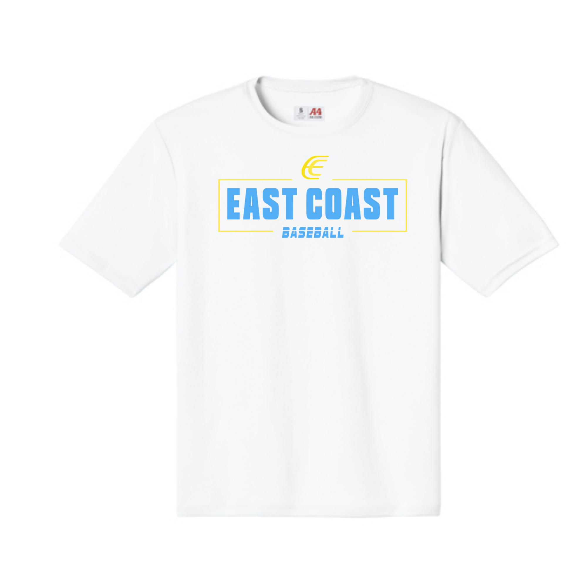 A4 Performance Dri Fit T shirt Unisex- White