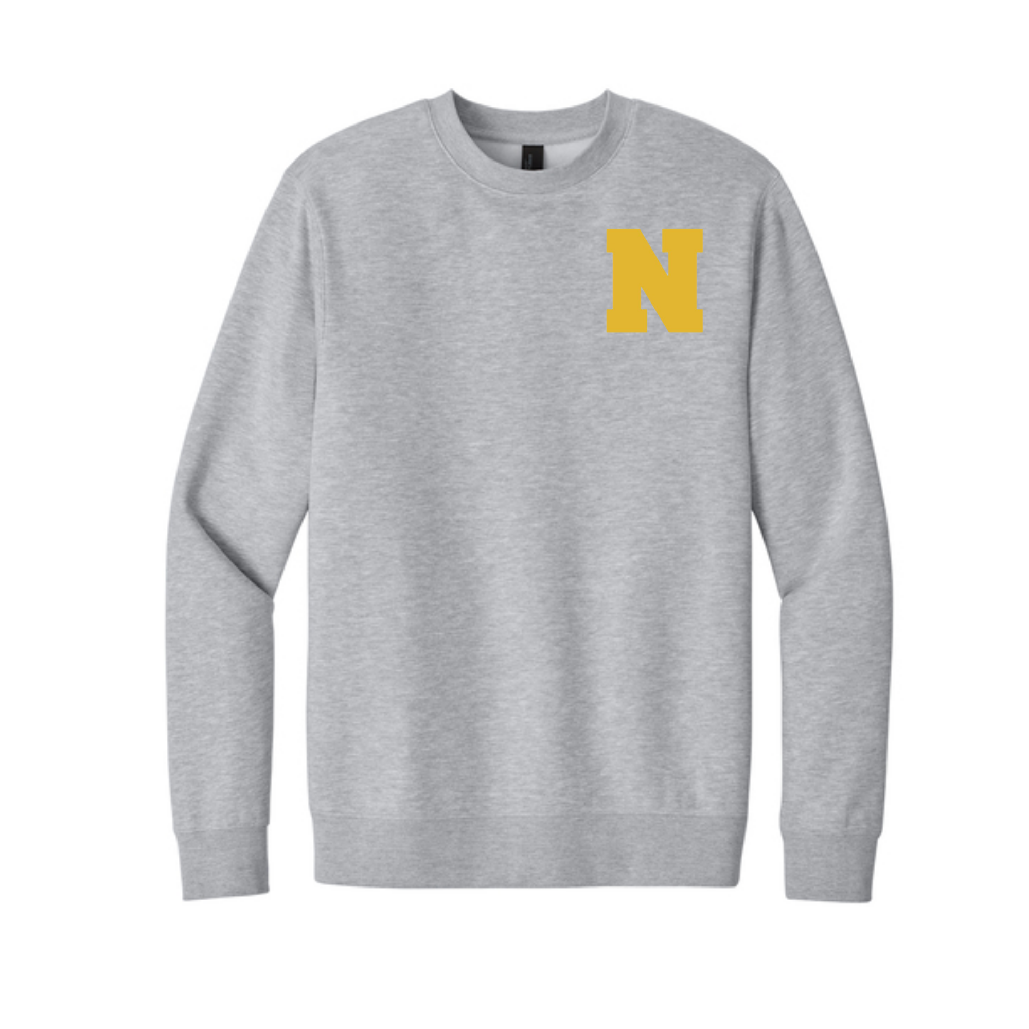 District Heathered Grey Fleece Crewneck