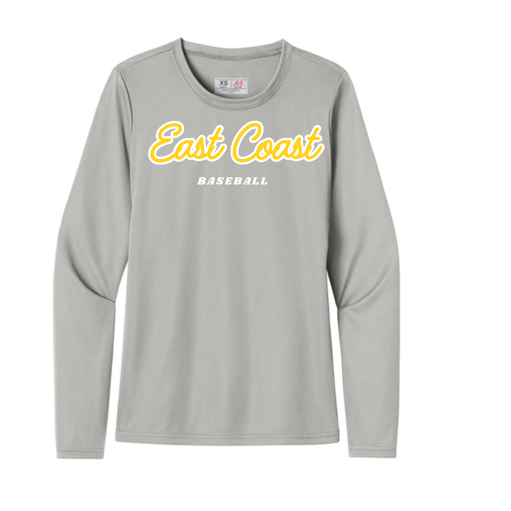 A4 long sleeve Dri Fit- Youth- Grey