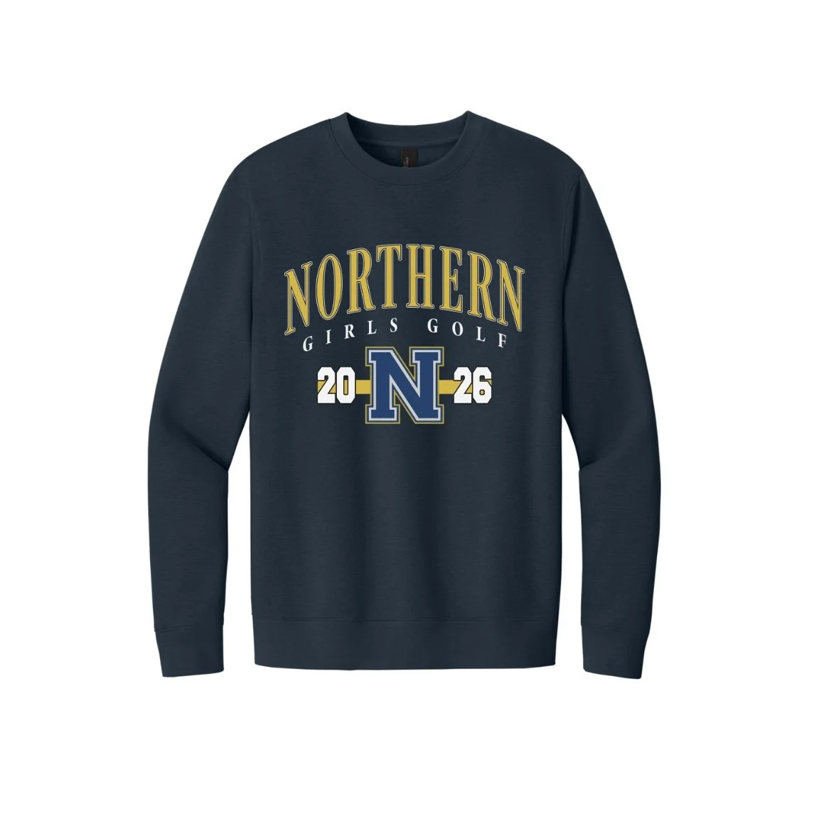 PHN Girls Golf Navy Vintage Crewneck