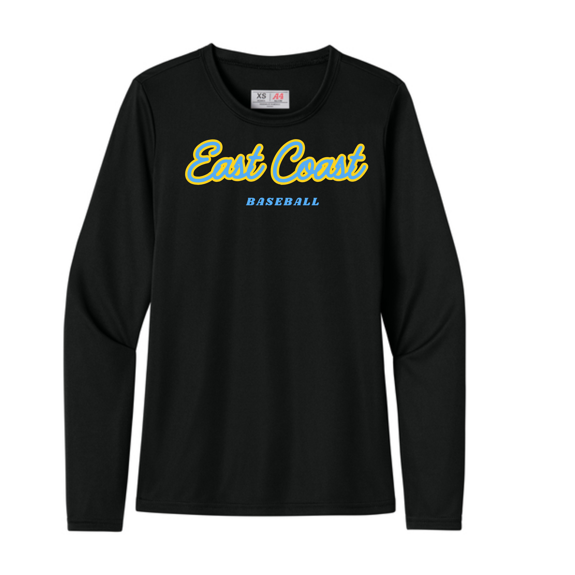 A4 Long sleeve Dri Fit Women's - Black