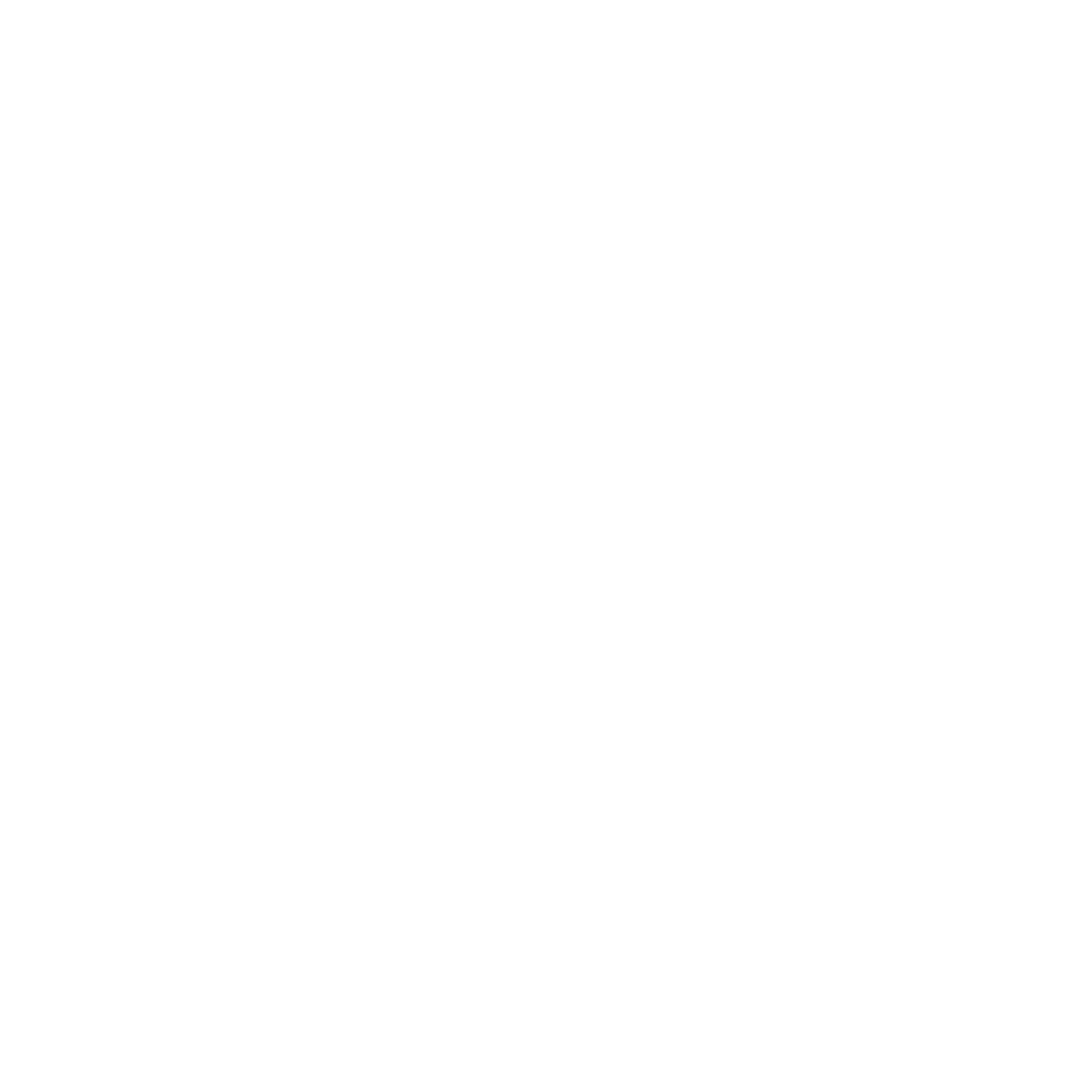 A white fingerprint on a black background.