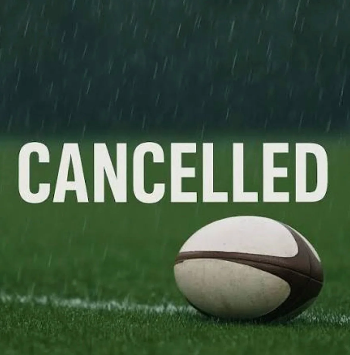 All JAB Rugby from U4 to U14 has been cancelled for tomorrow due to the bad weather and poor field conditions.

U16, U18 and Seniors are scheduled to play.

Stay dry!

#WestCoastRugby