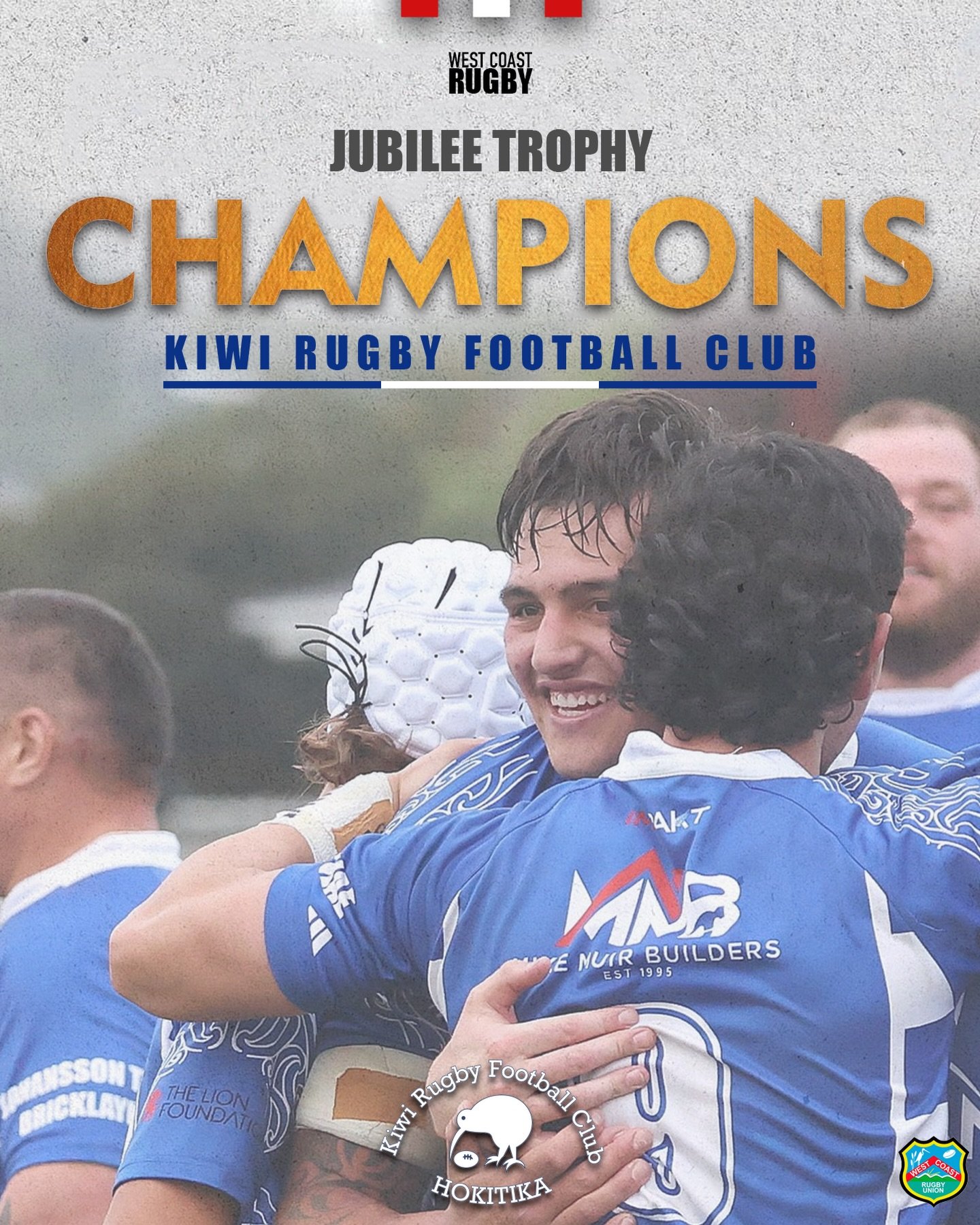 Congratulations to Kiwi RFC - 2026 Jubilee Trophy Winners

Final Score
Kiwi 53 Wests 13

We now shift to the Taylorsville-Wallsend Trophy round from next weekend.

Enjoy the long weekend and look after each other!

📷 Bill Phillips 

#WestCoastRugby