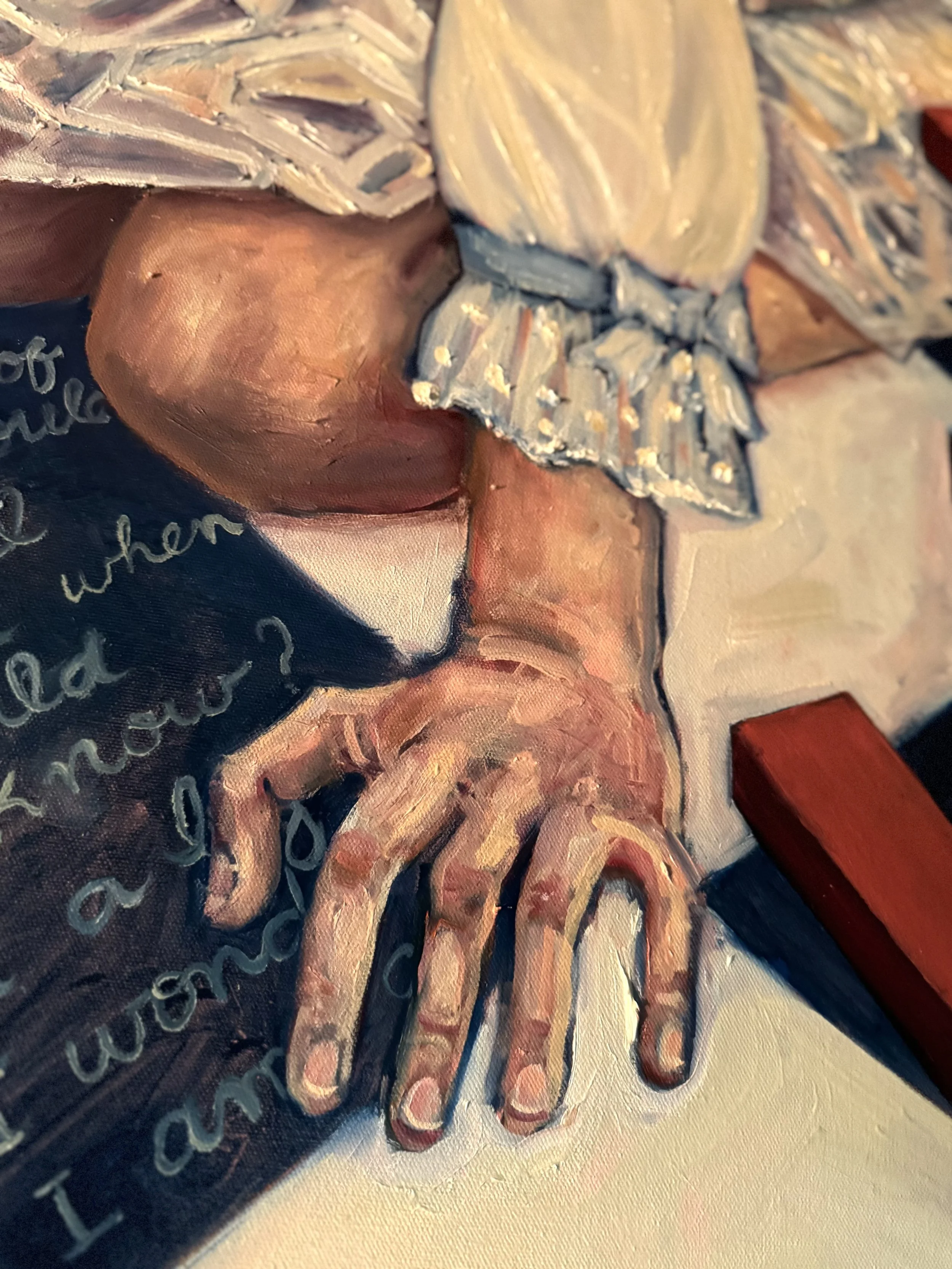 “The Fool.” Detail. 2025.
