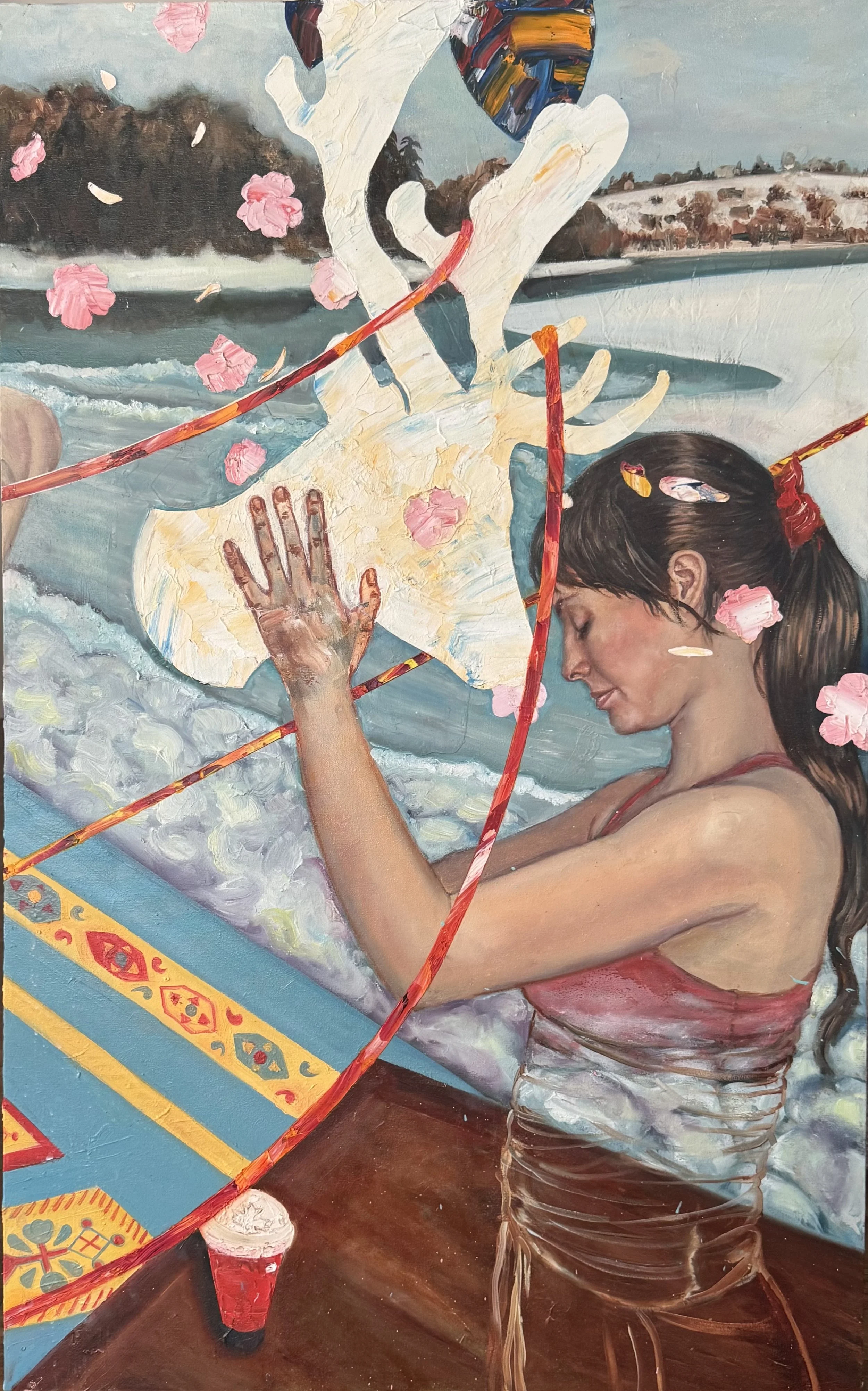 ‘’TSFH/Two Steps From Home.’’ Detail. 2024.
