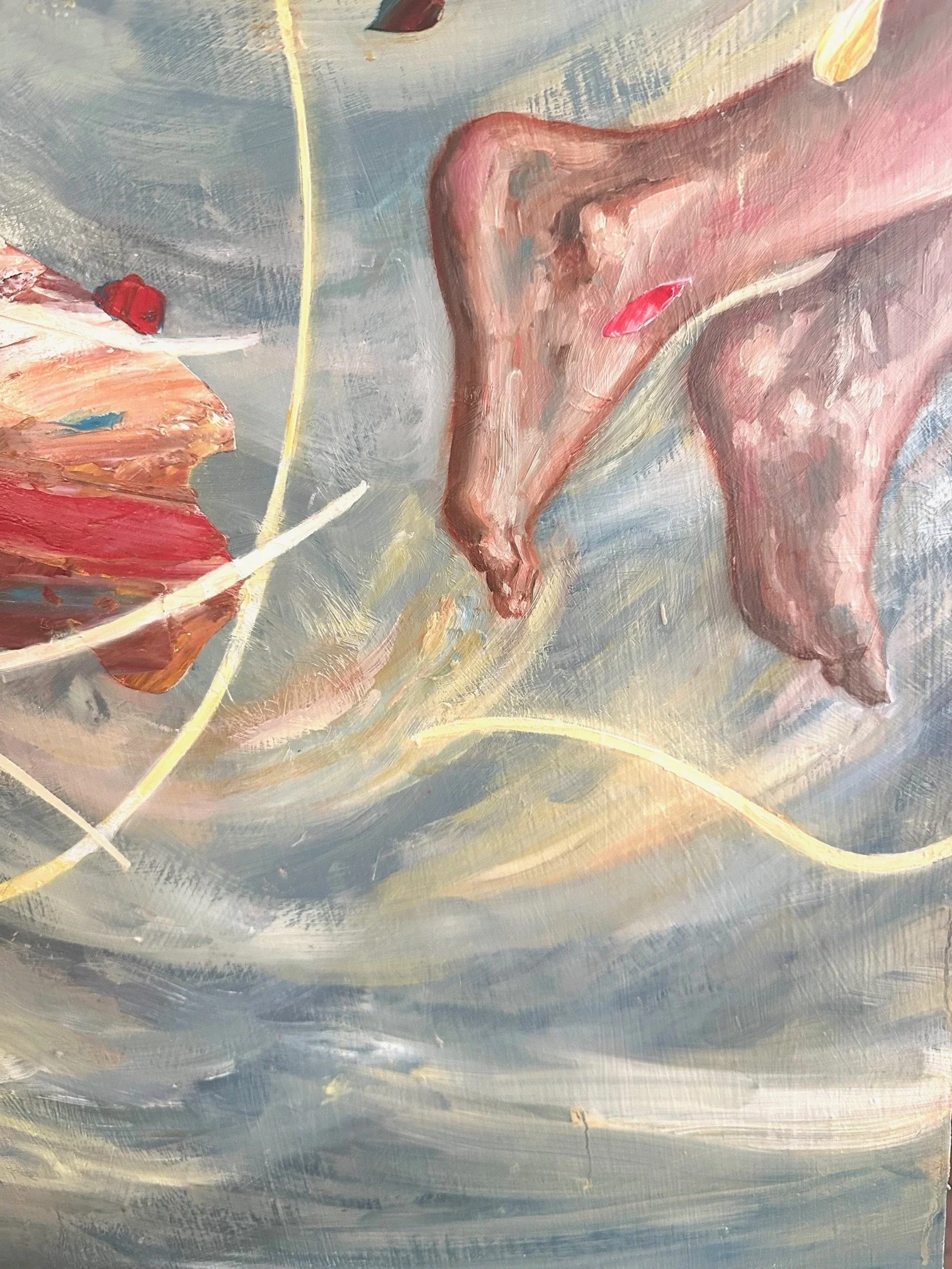 "Hand Made Sun." Detail. 2022