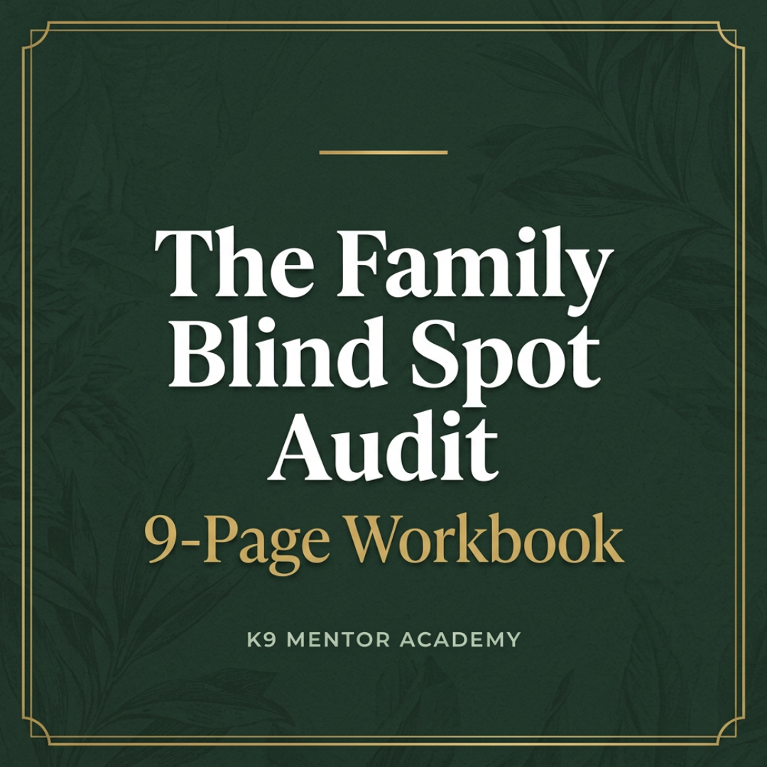 The Family Blind Spot Audit