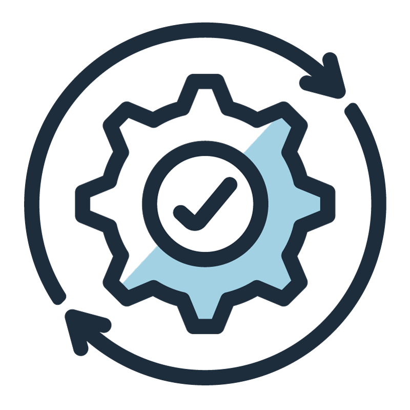 Cog turning icon