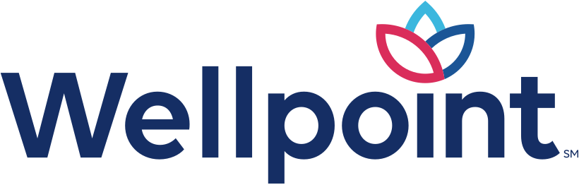 Wellpoint logo with a stylized flower icon above the text.
