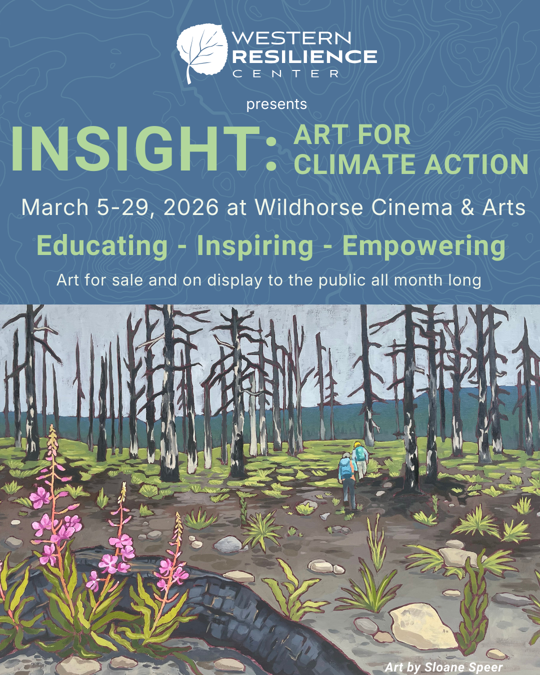 Insight: Art for Climate Action hosted by Western Resilience Center