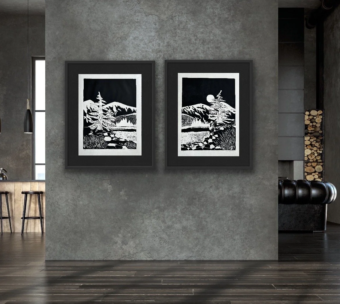 Seirra I & II hanging.jpg