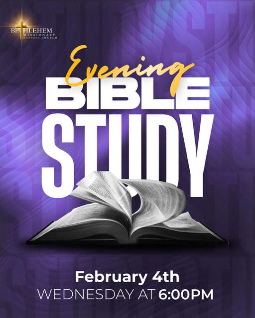 Evening Bible Study
