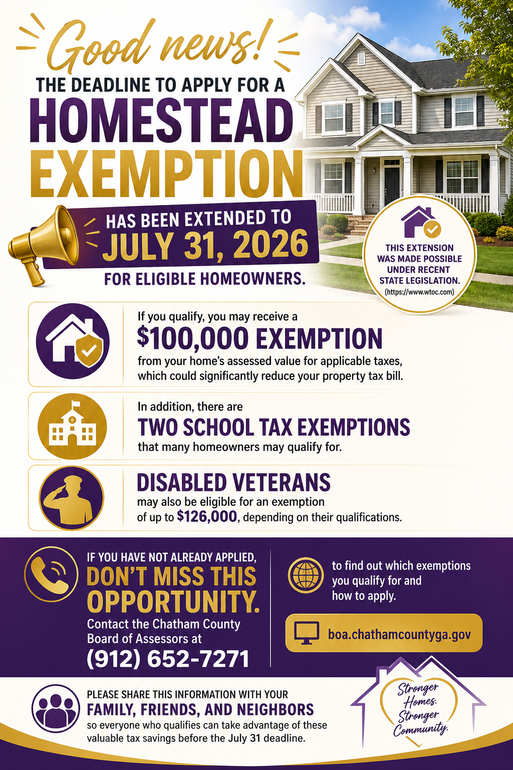 Homestead Tax Exemption