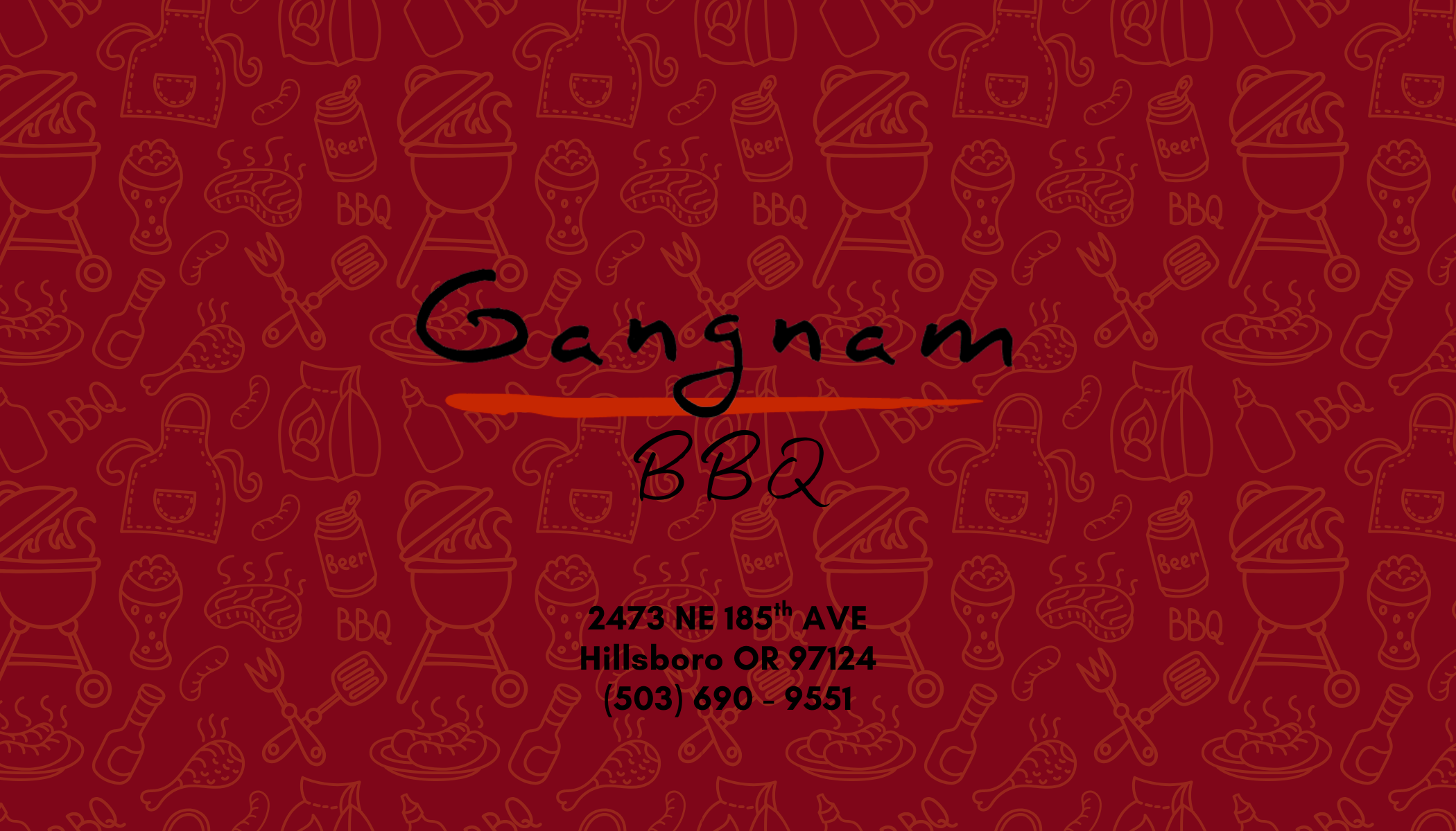 Gangnam BBQ - Gift Voucher