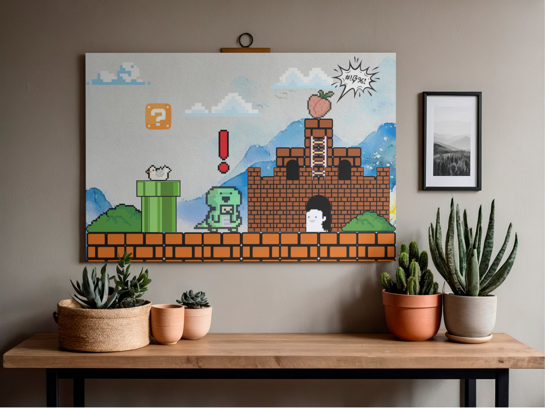 saving madam peach poster 