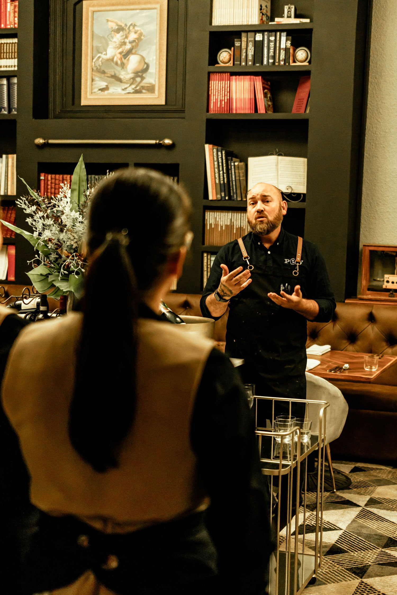 train with Jamie Shepley Front of House at Spare restaurant Wagga