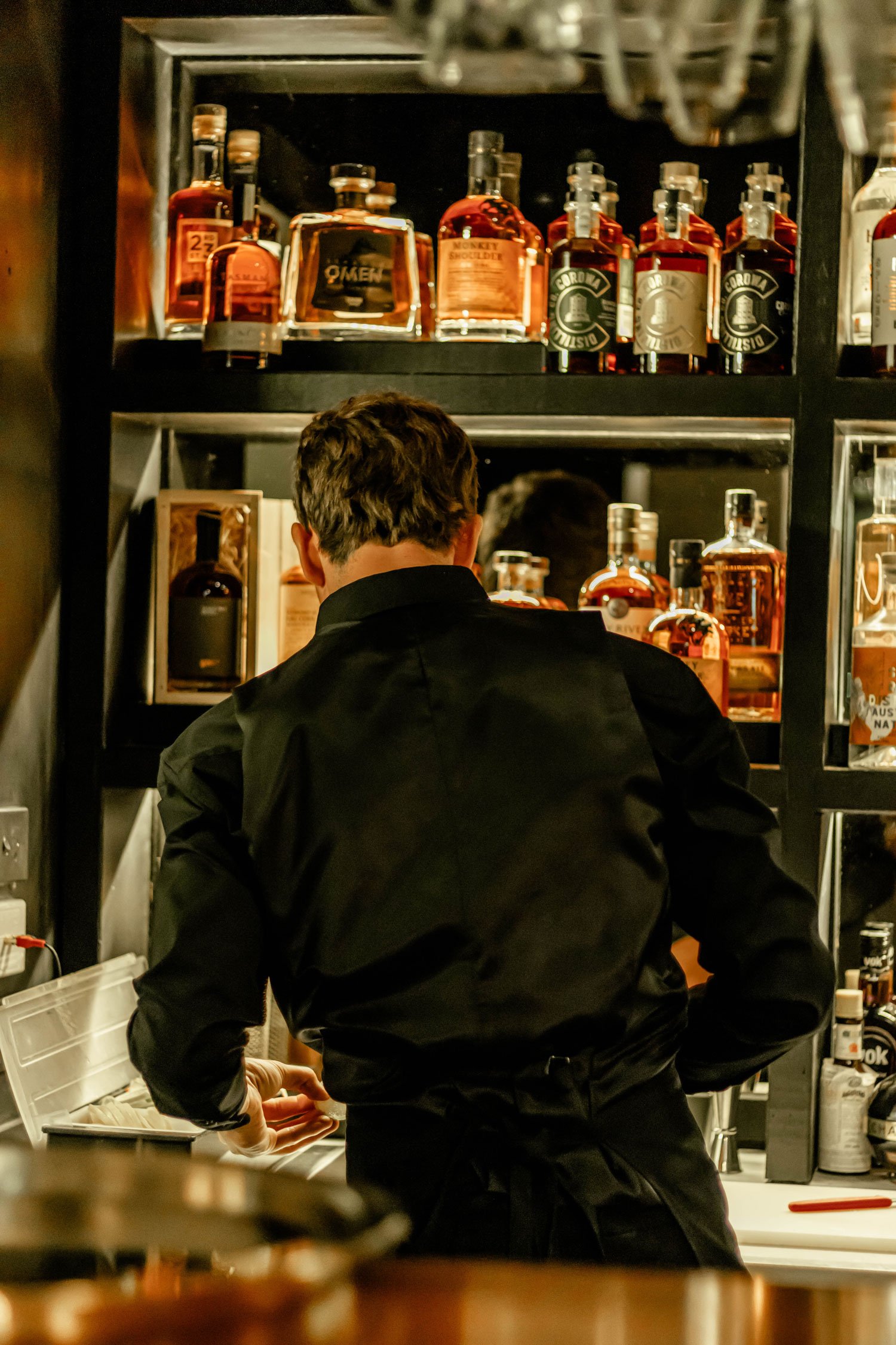 Bartender at Spare Restaurant Lounge Bar Wagga Wagga