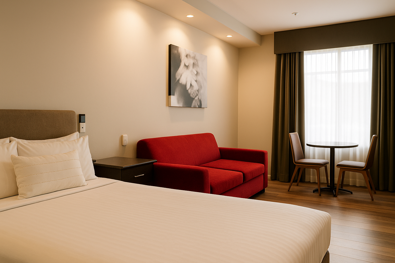 Superior Queen & Sofa Bed