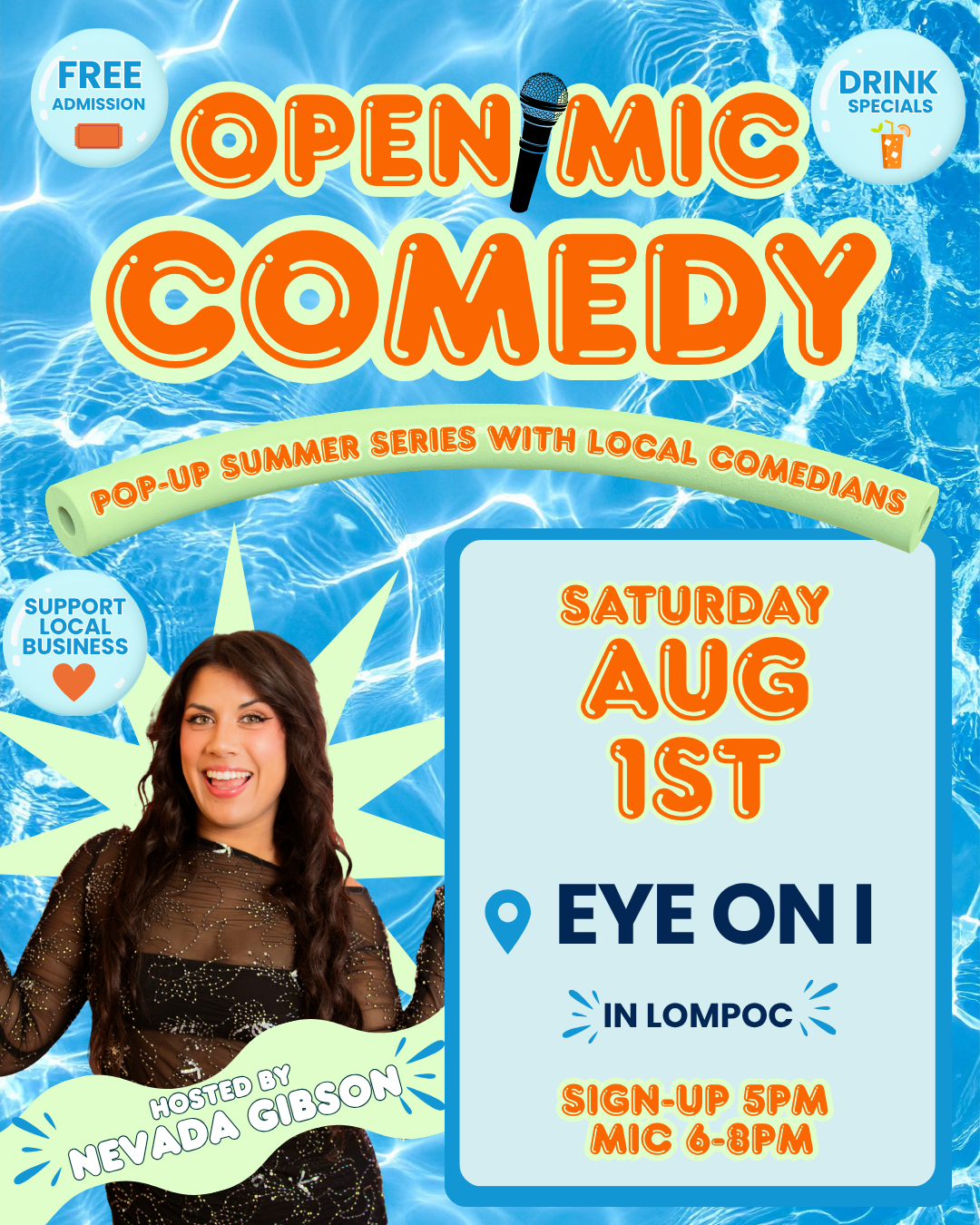 Open-Mic Comedy @ Eye on I